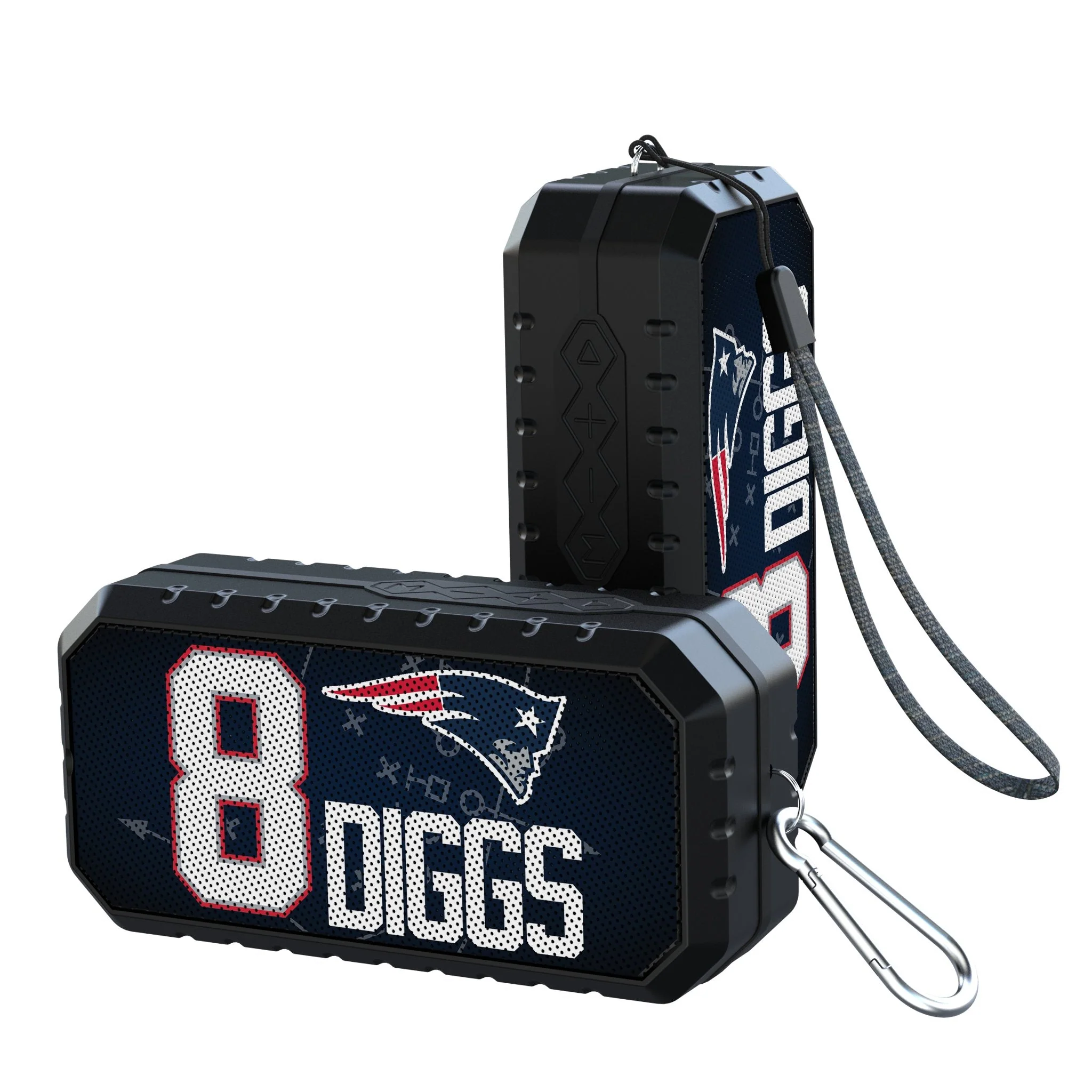 Stefon Diggs New England Patriots 8 Game Tactic Bluetooth Speaker