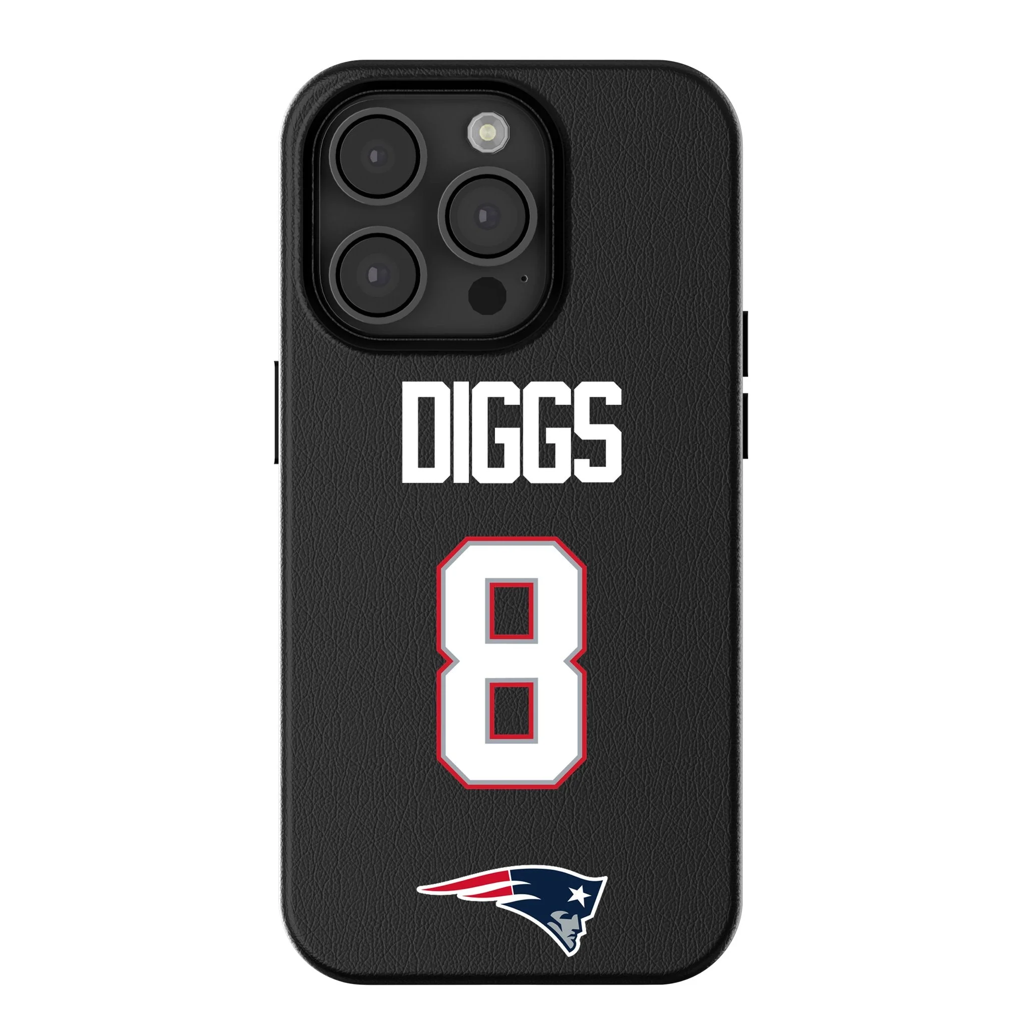 Stefon Diggs New England Patriots 8 Game Tactic MagSafe Compatible Phone Case for Apple iPhone