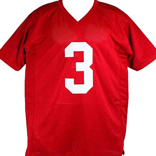 Sterling Shepard Autographed Maroon College Style Jersey- Beckett W Black - Image 2