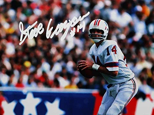 Steve Grogan Autographed Patriots 8x10 Photo-The Jersey Source Auth White - Image 2