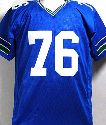 Steve Hutchinson Autographed Blue Pro Style Jersey With HOF- Beckett COA 7 - Image 2
