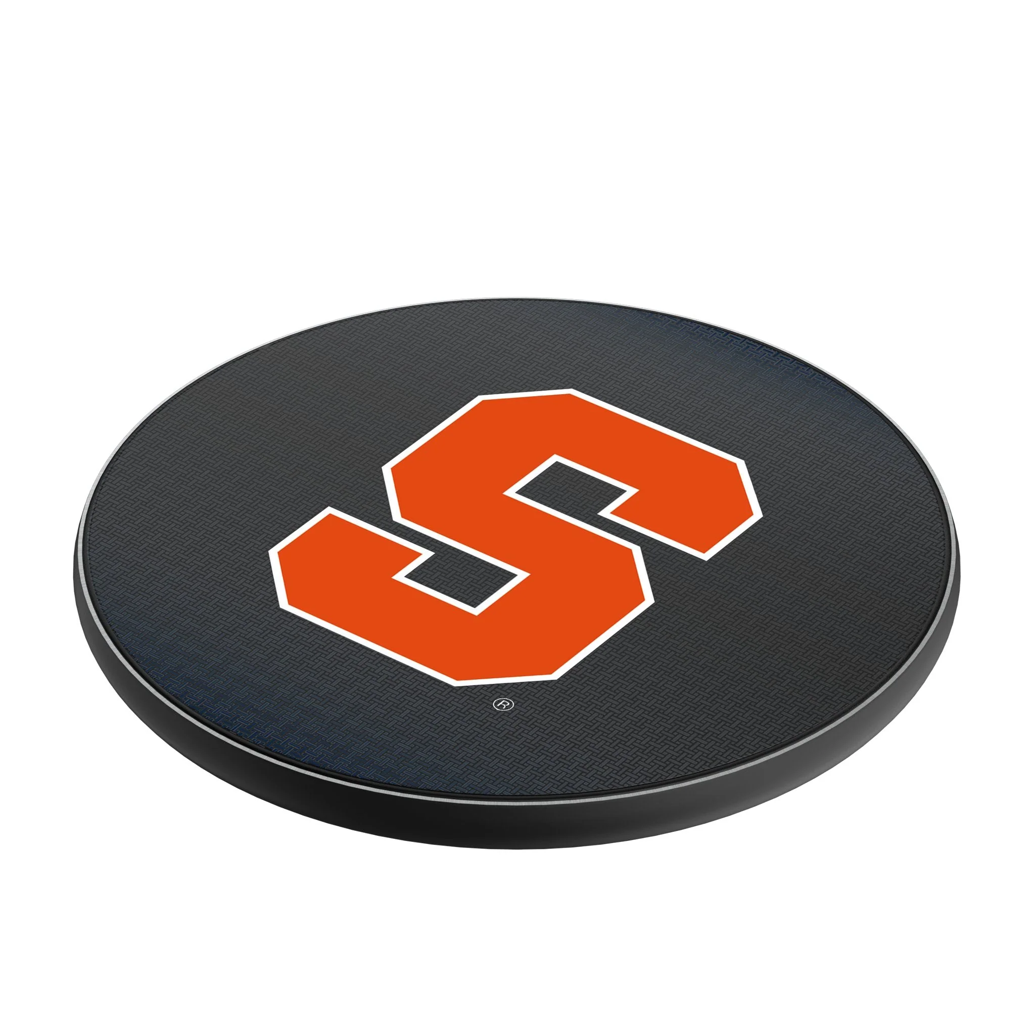 Syracuse University Orange Linen 15-Watt Wireless Charger - Image 2