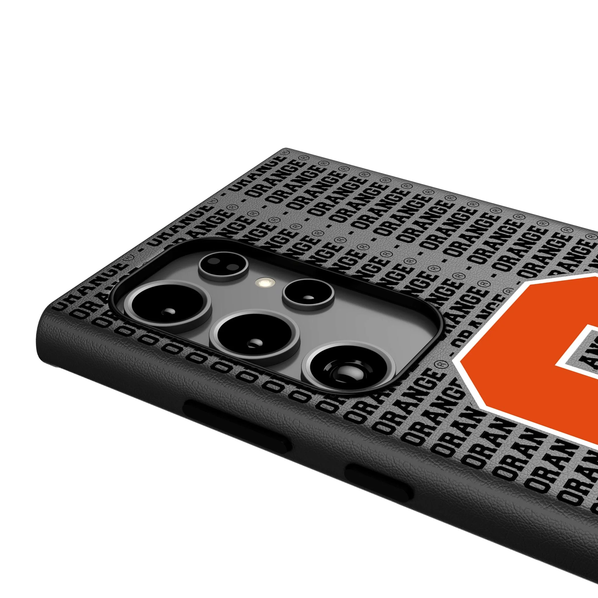 Syracuse University Orange Text Backdrop MagSafe Compatible Phone Case for Samsung Galaxy - Image 4