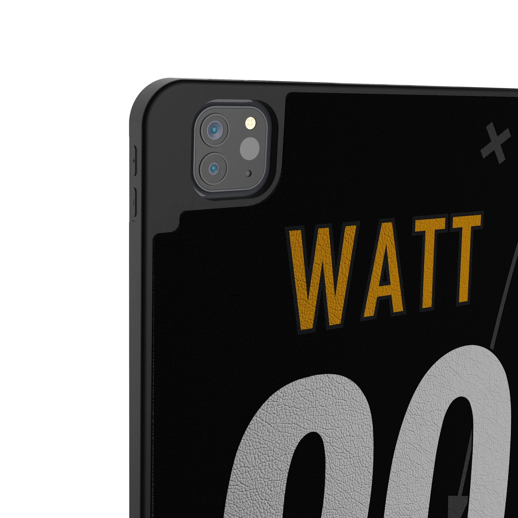 T.J. Watt Pittsburgh Steelers 90 Game Tactic Tablet Case for Apple iPad - Image 3