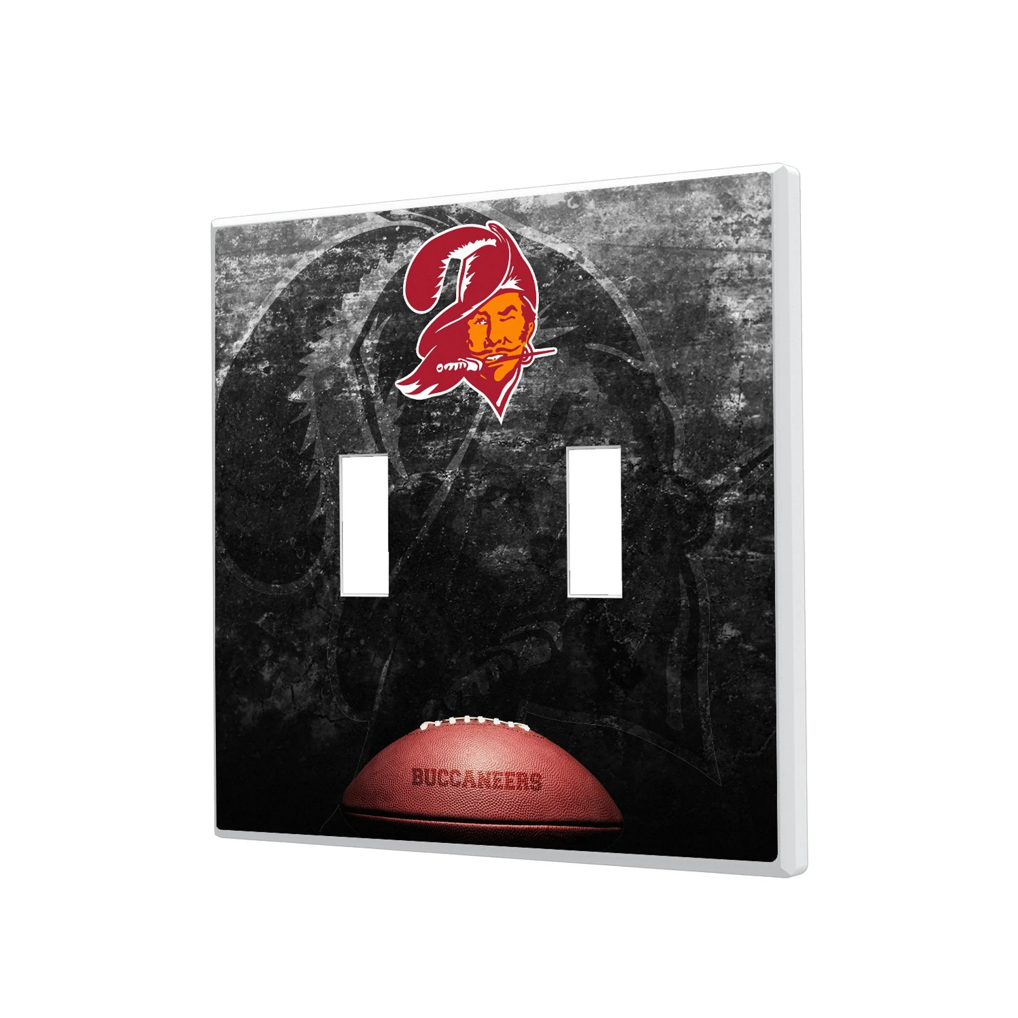 Tampa Bay Buccaneers Historic Collection Legendary Hidden-Screw Light Switch Plate - Image 3