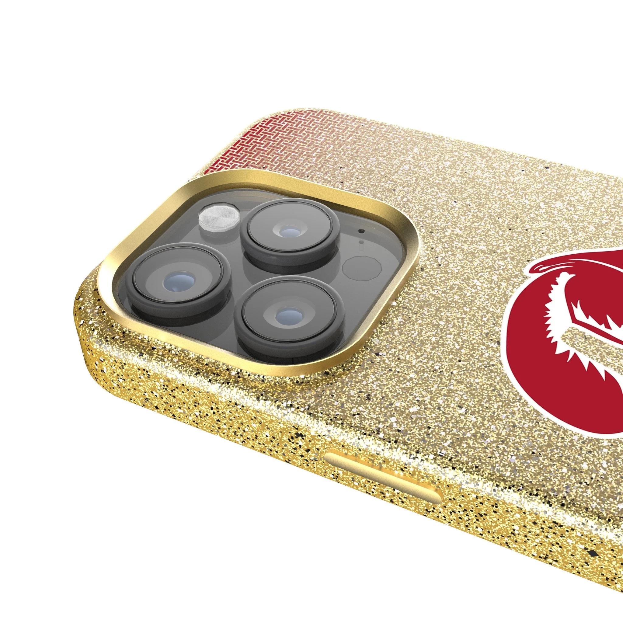 Tampa Bay Buccaneers Historic Collection Linen Bling Phone Case for Apple iPhone - Image 4
