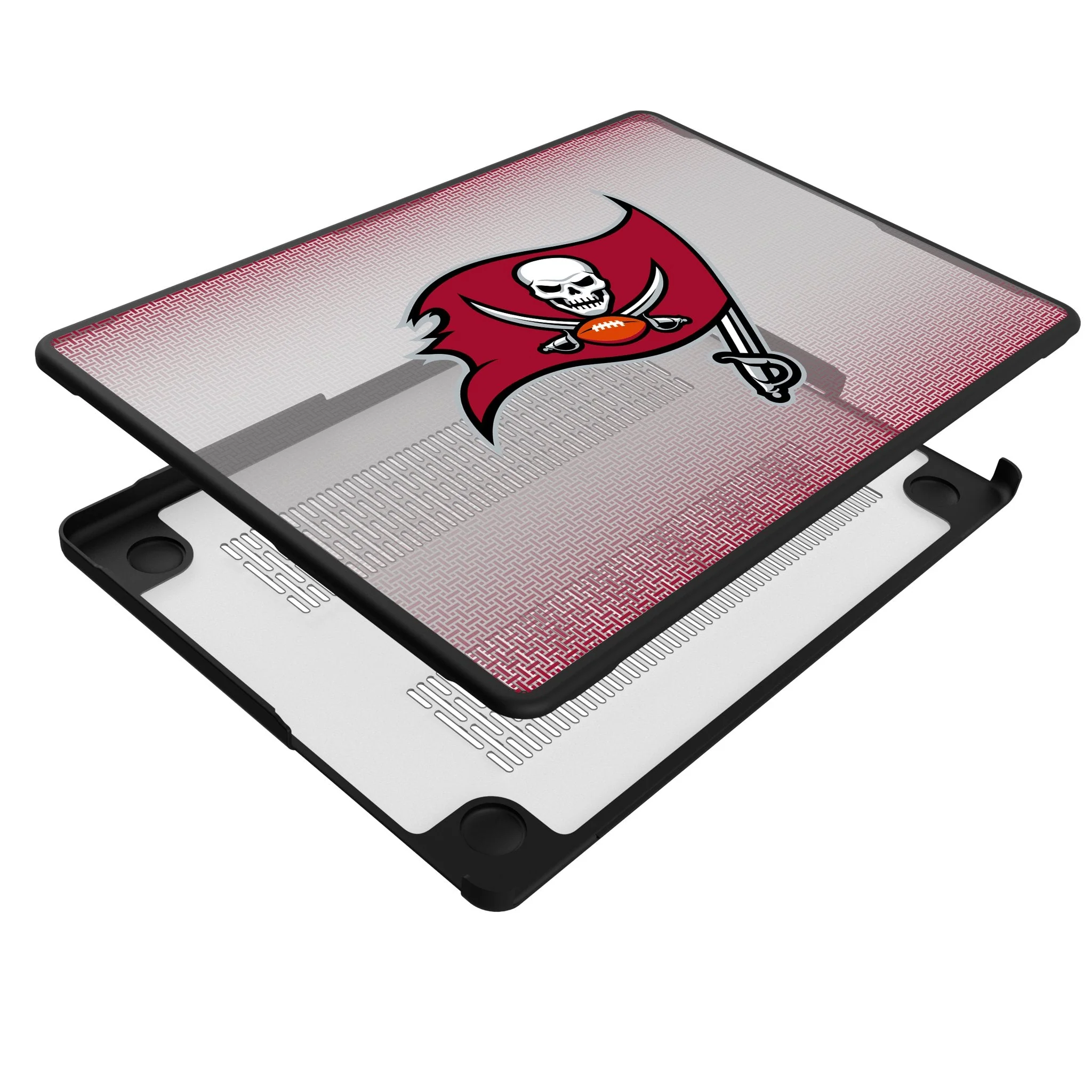 Tampa Bay Buccaneers Linen Laptop Case for Apple MacBook - Image 4