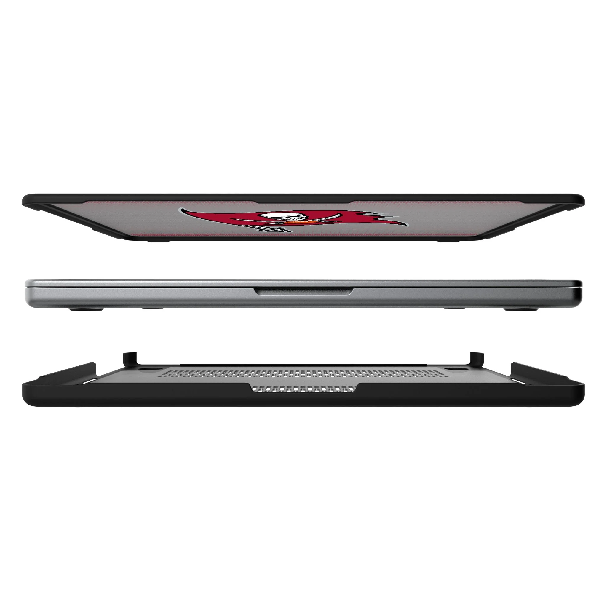 Tampa Bay Buccaneers Linen Laptop Case for Apple MacBook - Image 7