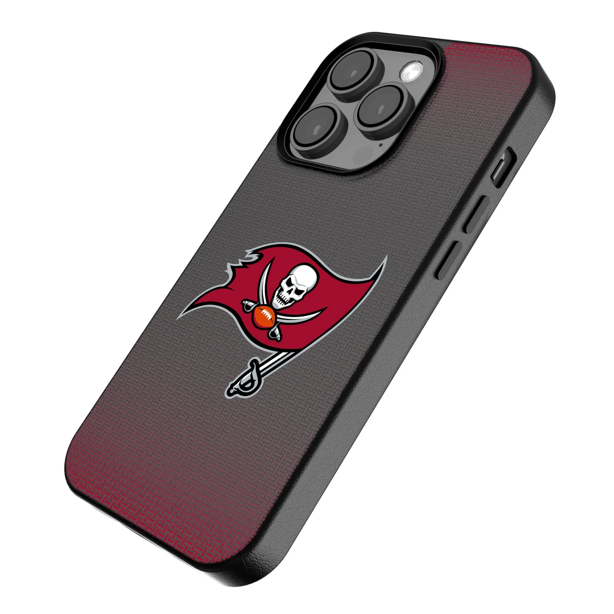 Tampa Bay Buccaneers Linen MagSafe Compatible Phone Case for Apple iPhone - Image 2