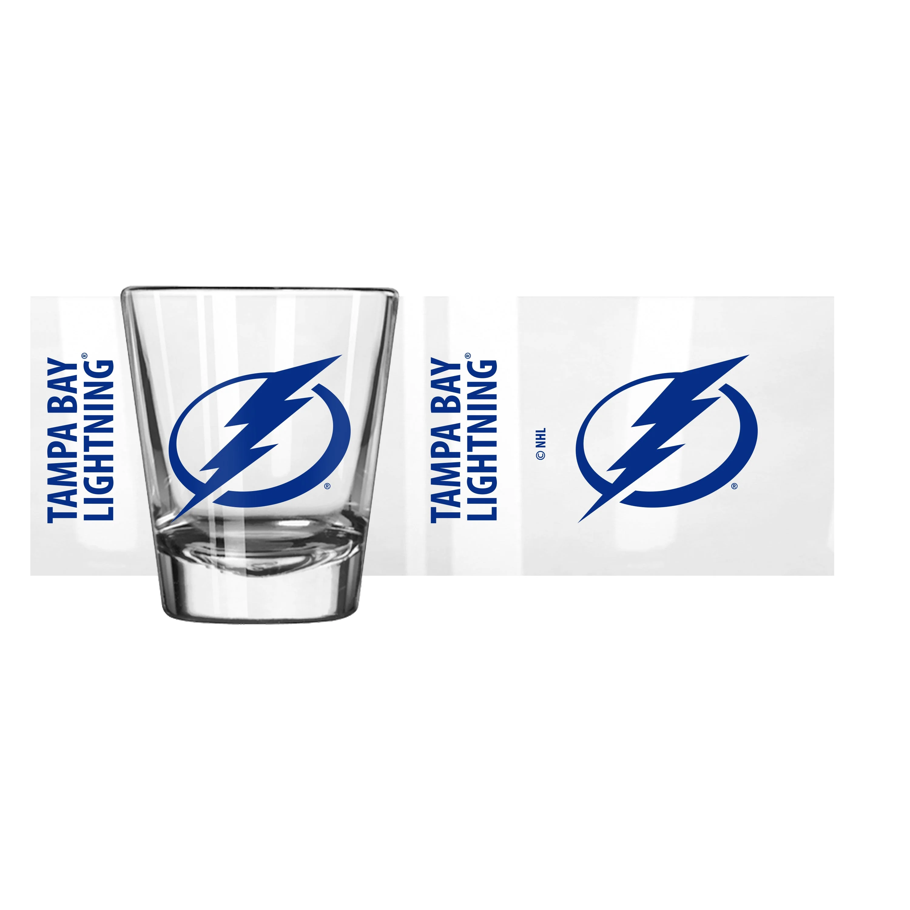 Tampa Bay Lightning 2oz Gameday Shot Glass - Image 2