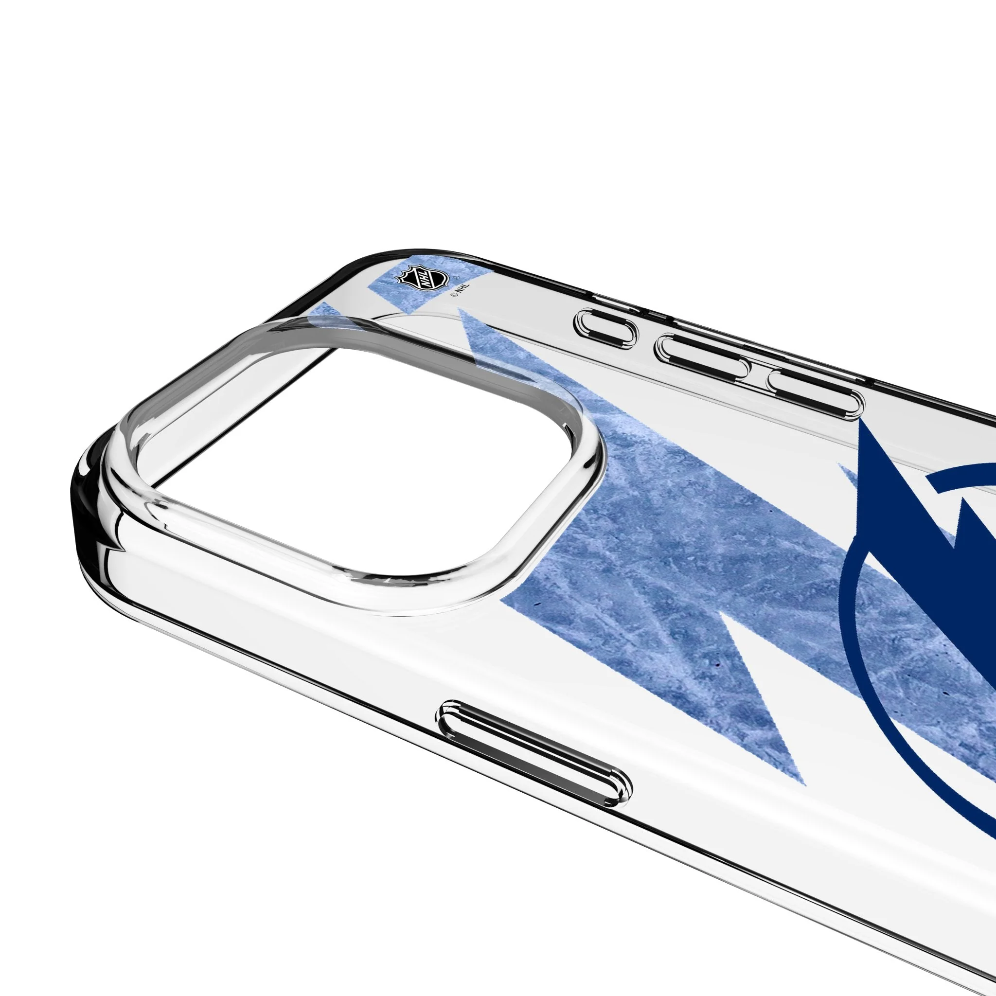Tampa Bay Lightning Ice Tilt Clear Phone Case for Apple iPhone - Image 3