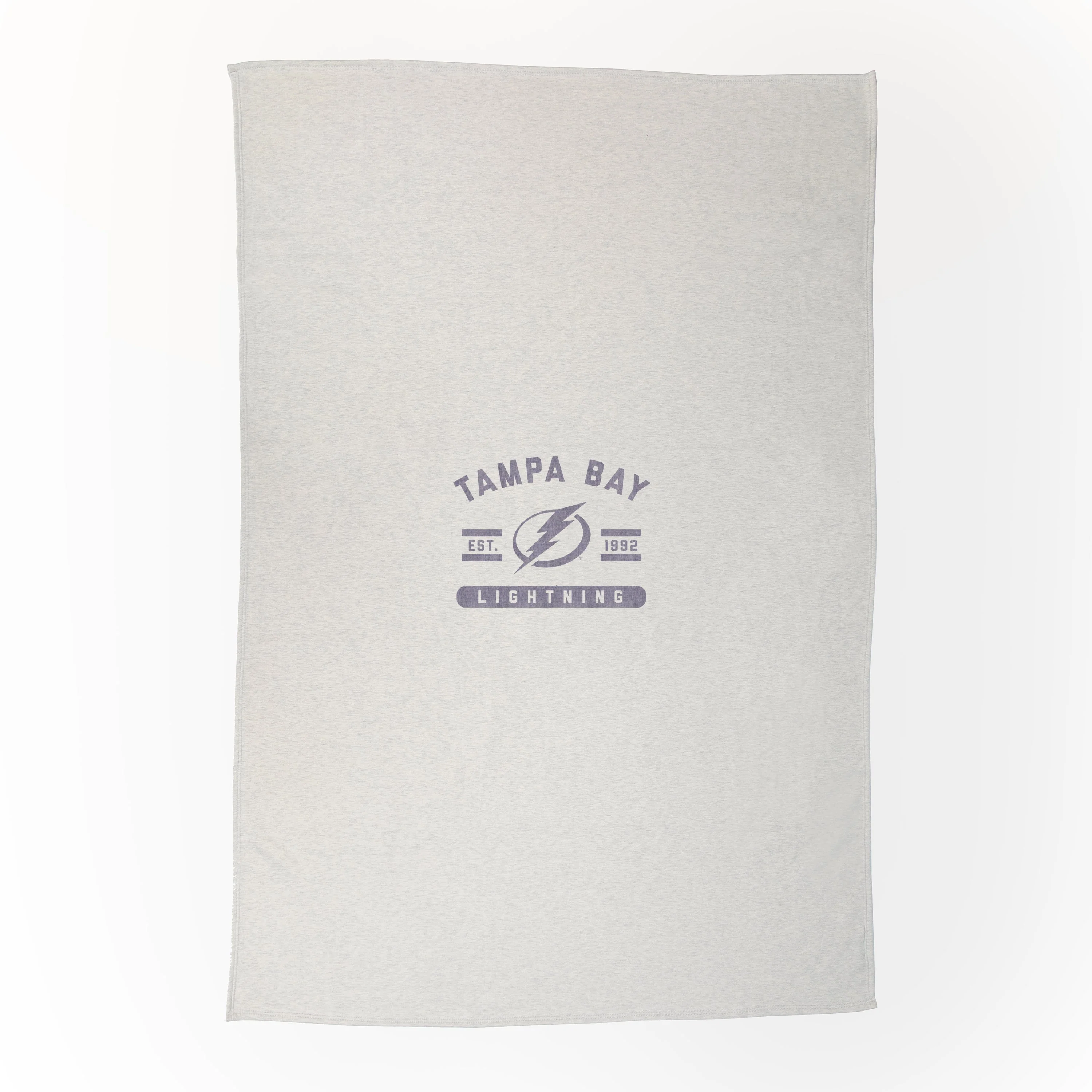Tampa Bay Lightning Oatmeal Sweatshirt Blanket