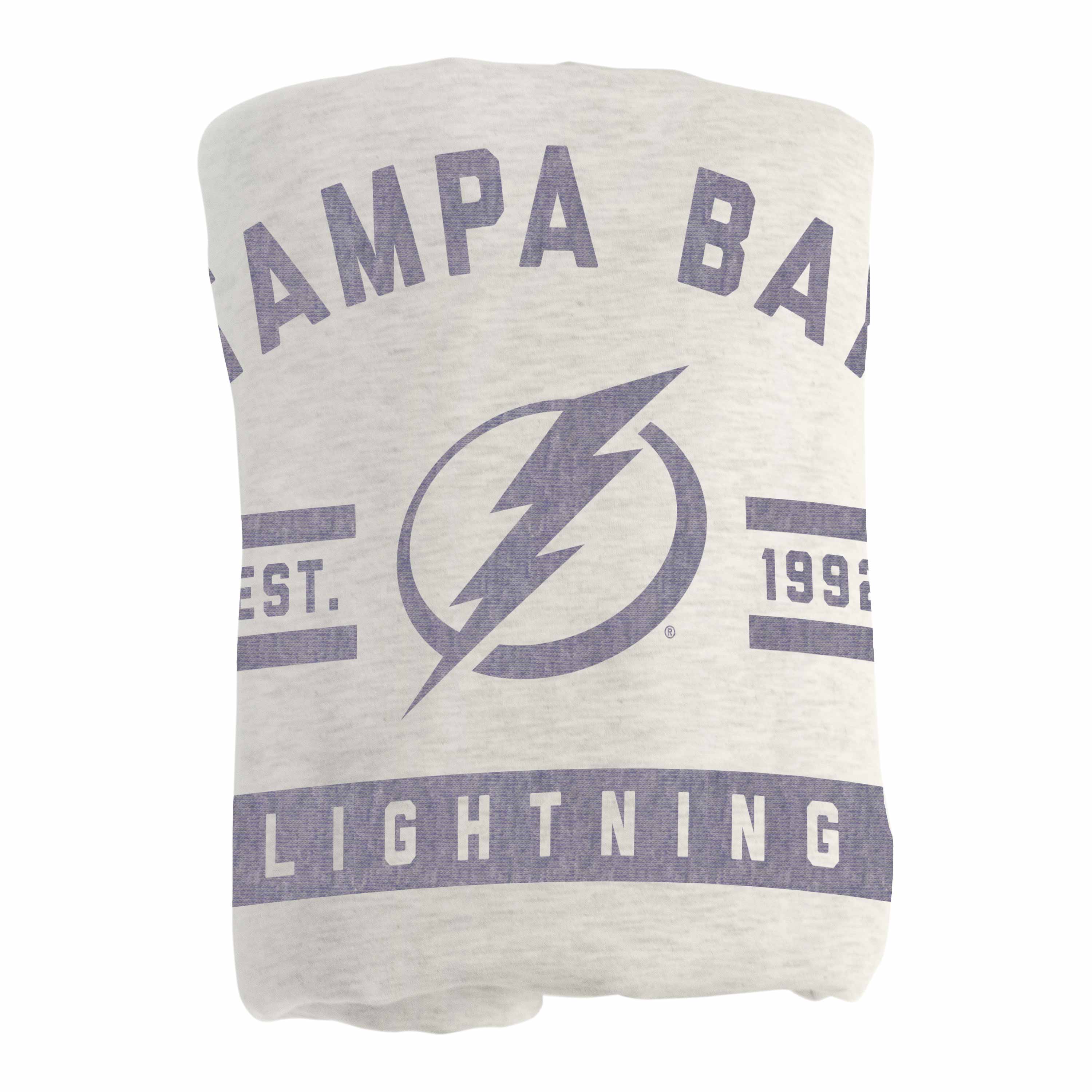 Tampa Bay Lightning Oatmeal Sweatshirt Blanket - Image 3