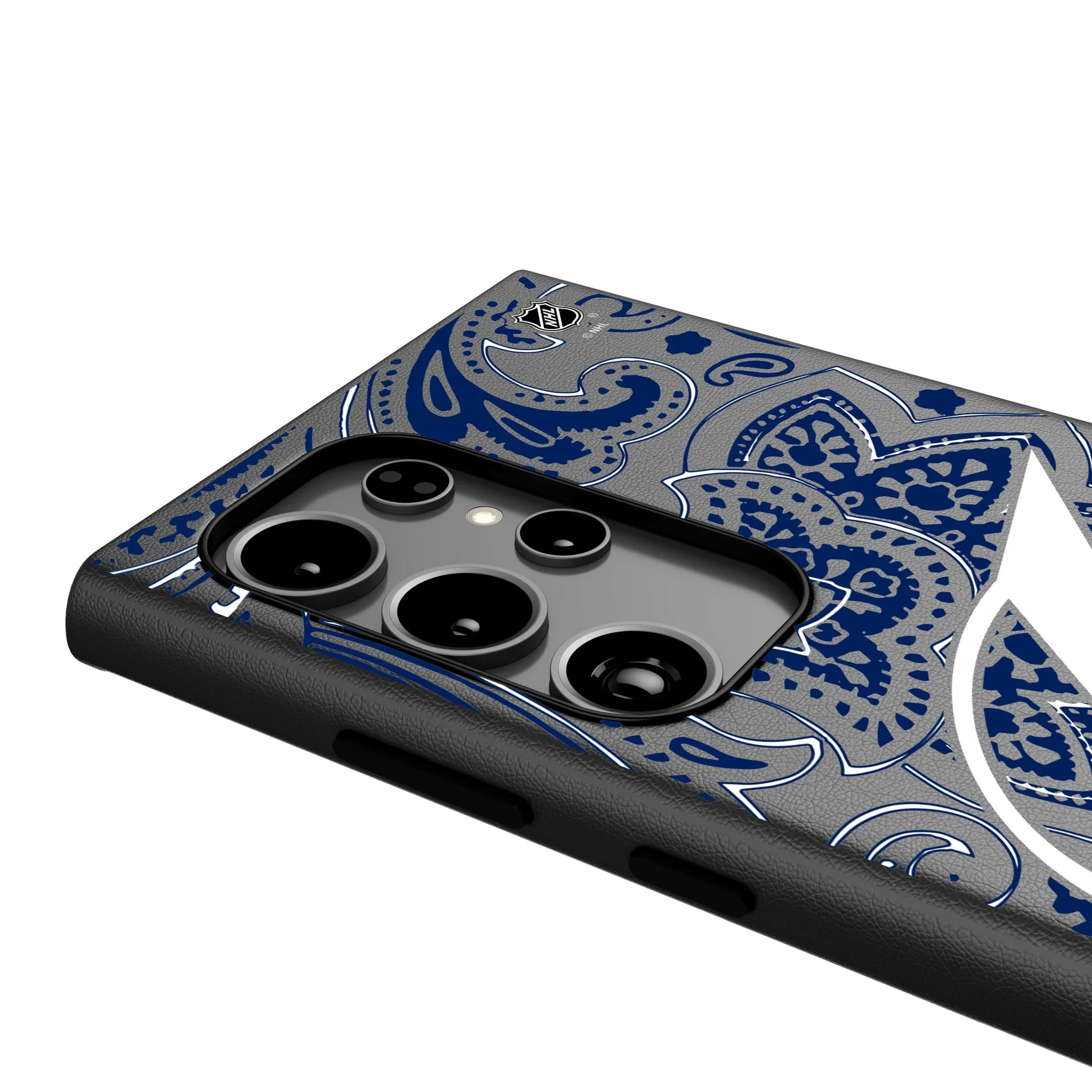 Tampa Bay Lightning Paisley MagSafe Compatible Phone Case for Samsung Galaxy - Image 4