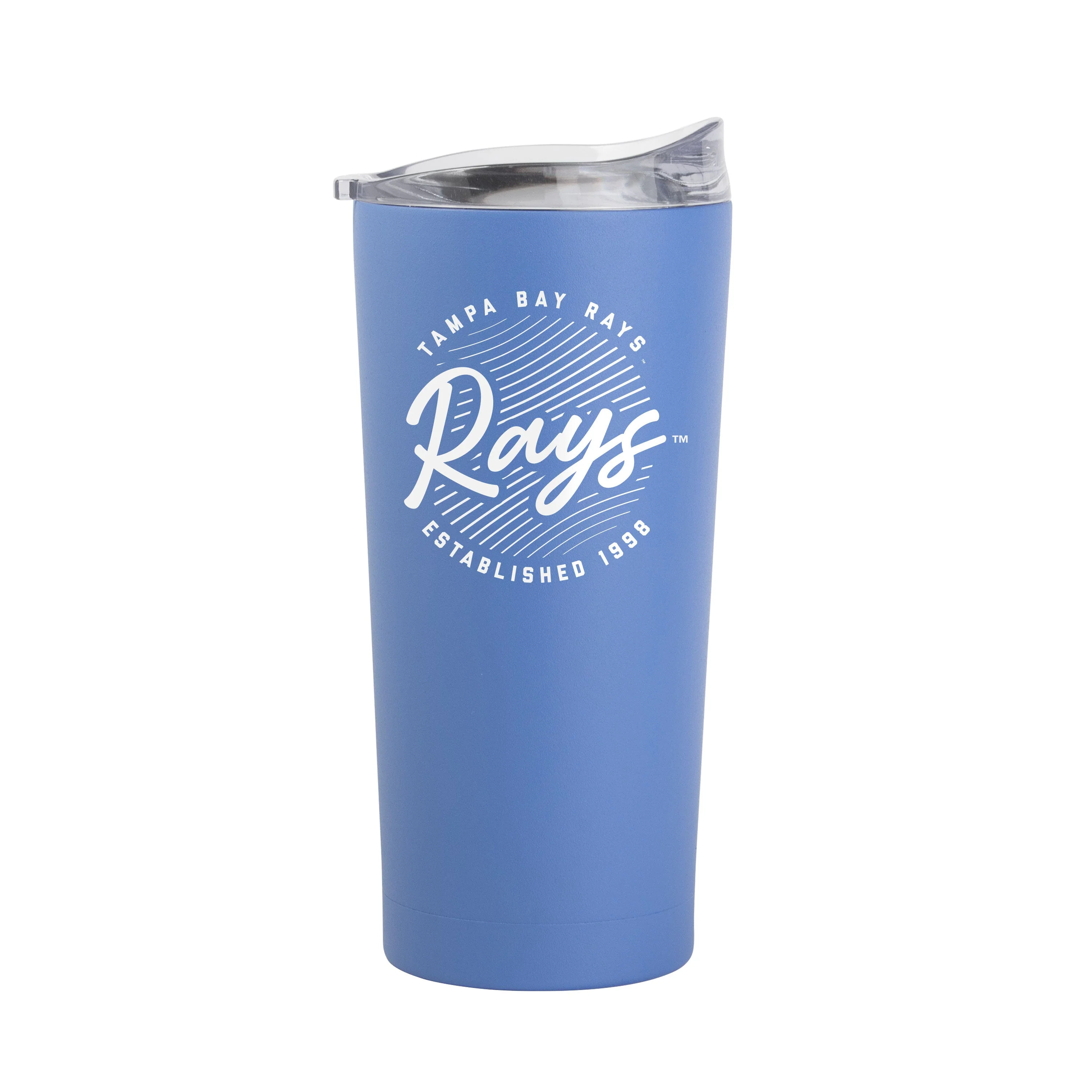 Tampa Bay Rays 20oz Retro Script Arctic Powder Coat Tumbler - Image 2