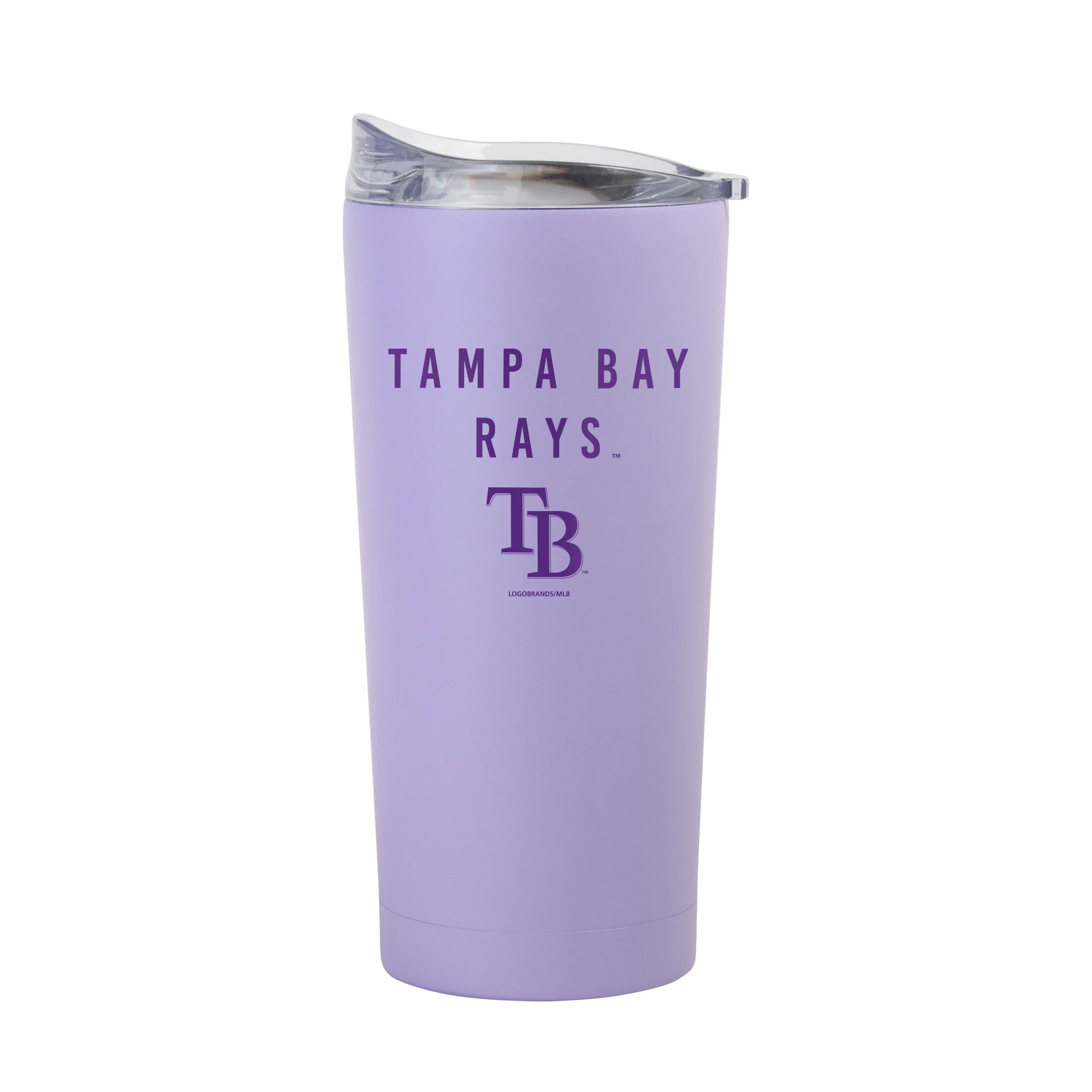 Tampa Bay Rays 20oz Tonal Lavender Powder Coat Tumbler