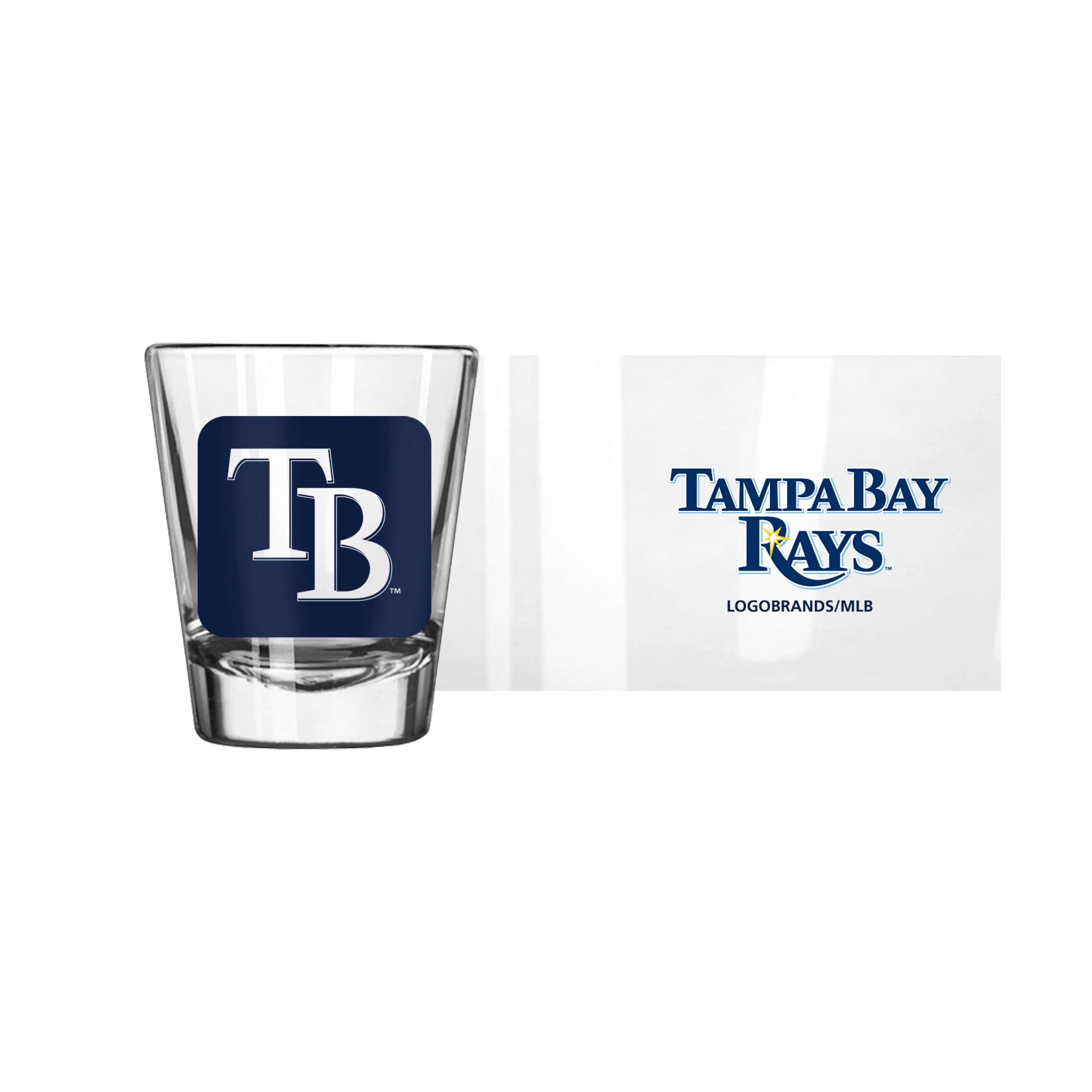 Tampa Bay Rays 2oz Cube Shot Glass - Image 2
