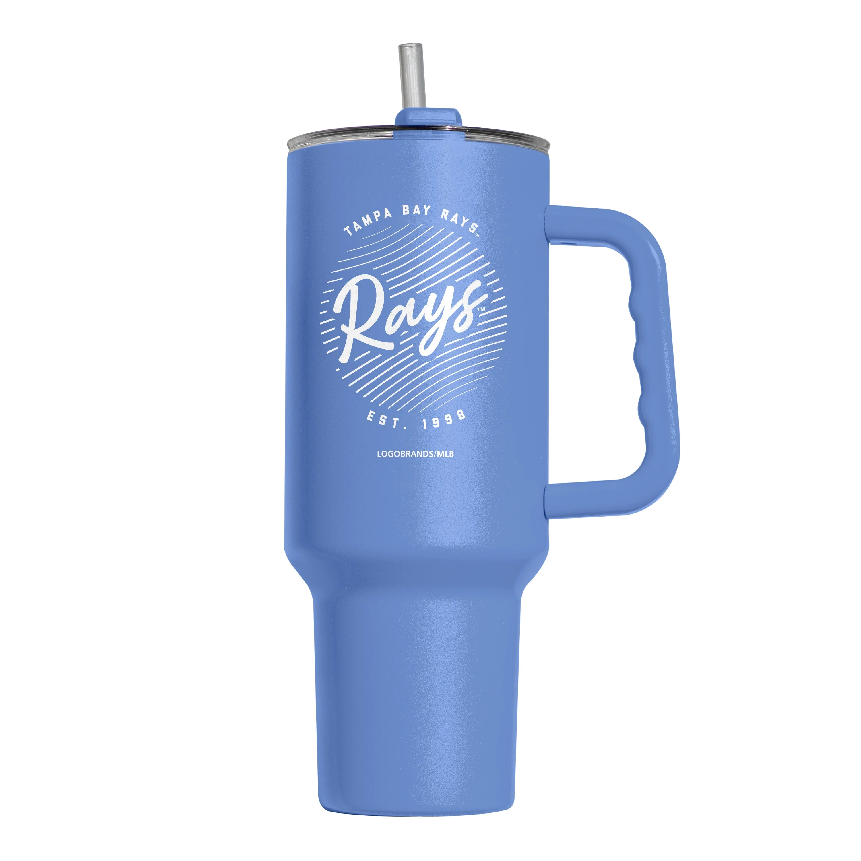 Tampa Bay Rays 40oz Retro Script Powder Coat Tumbler