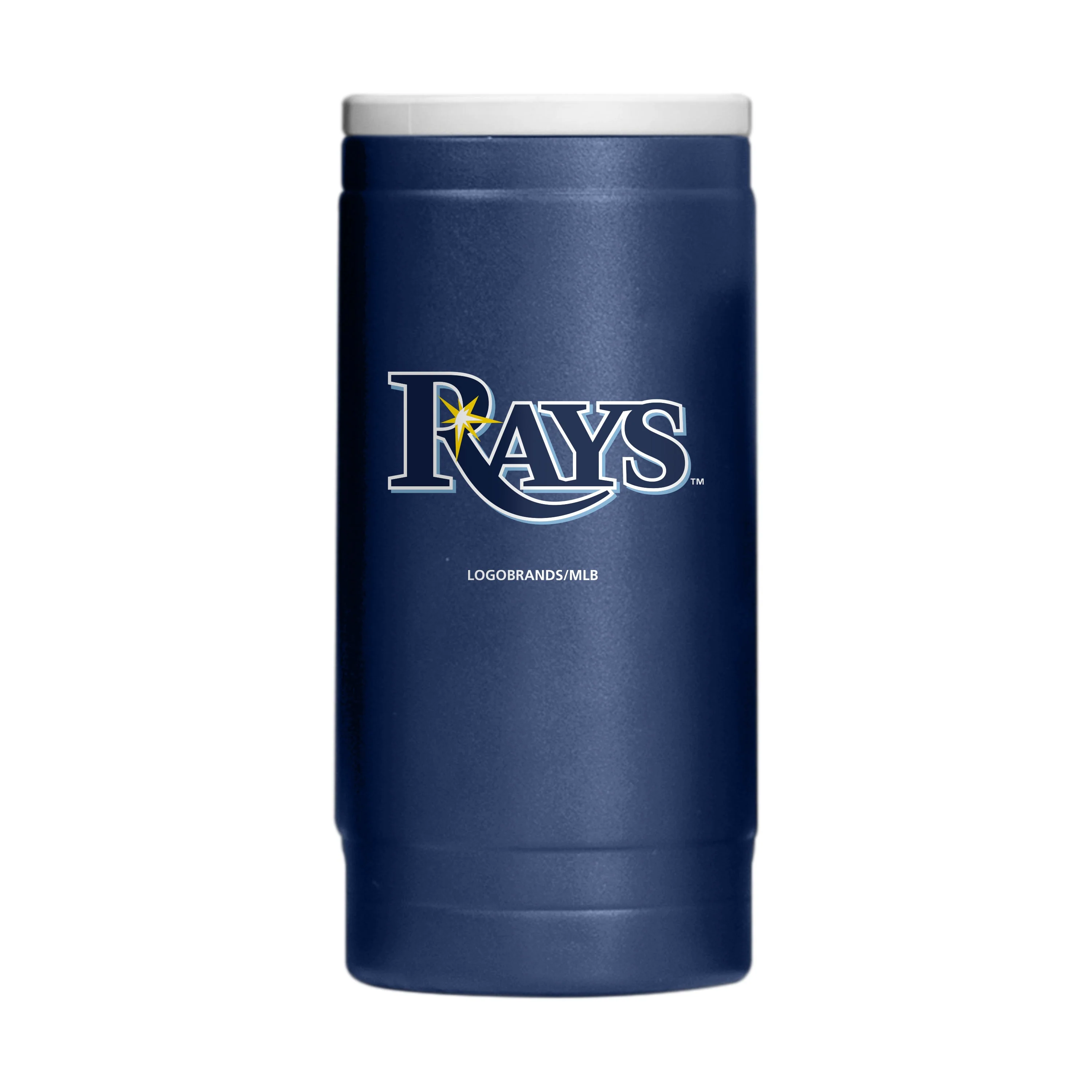 Tampa Bay Rays Flipside Powder Coat Slim Can Coolie - Image 2