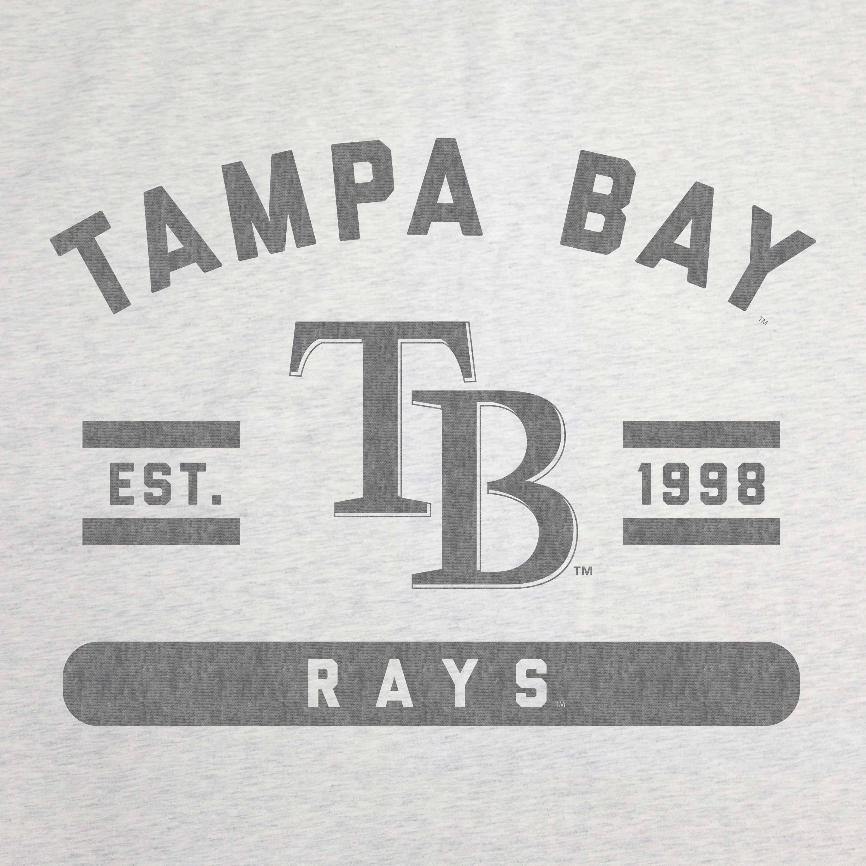 Tampa Bay Rays Oatmeal Sweatshirt Blanket - Image 2