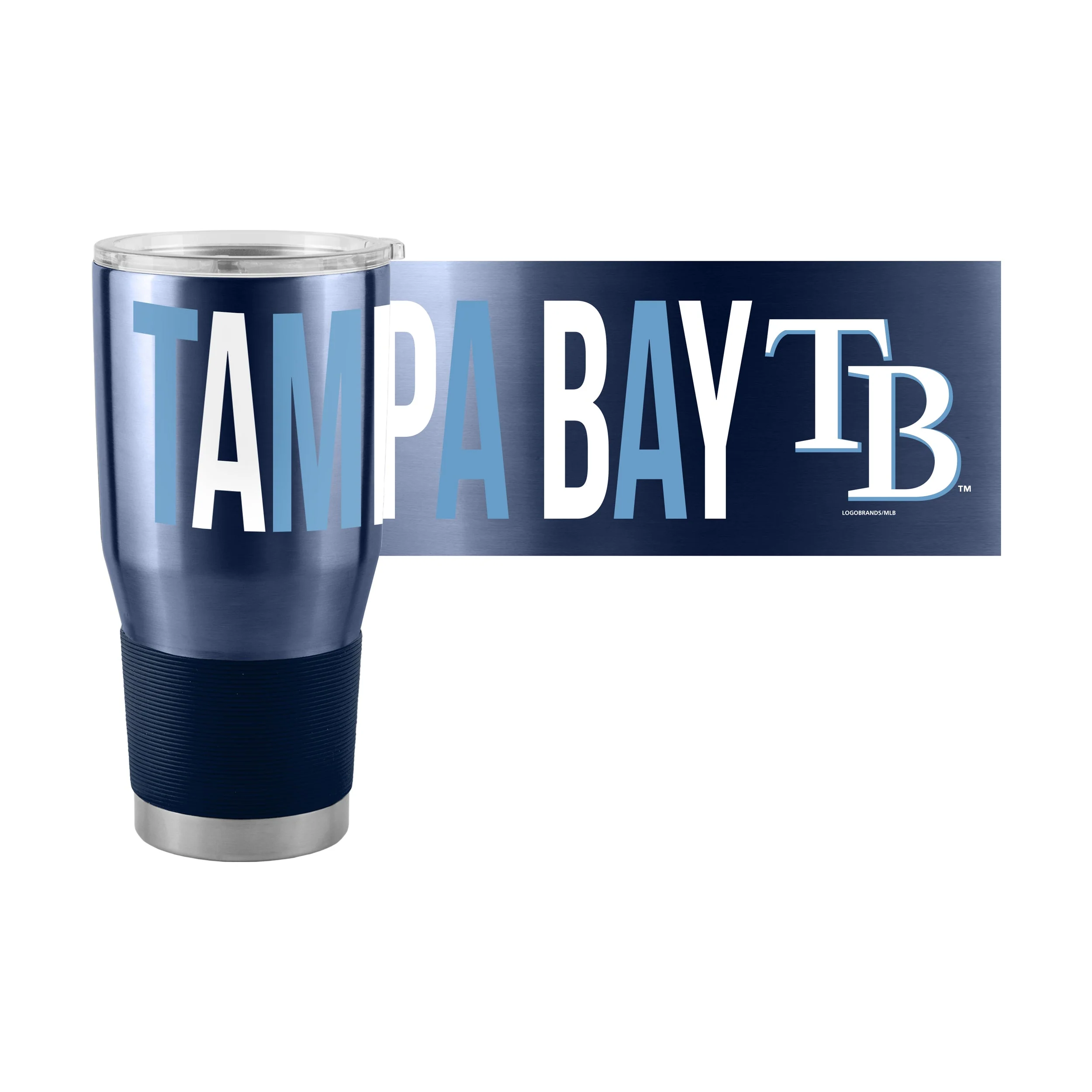 Tampa Bay Rays Overtime 30 oz Stainless Tumbler - Image 2