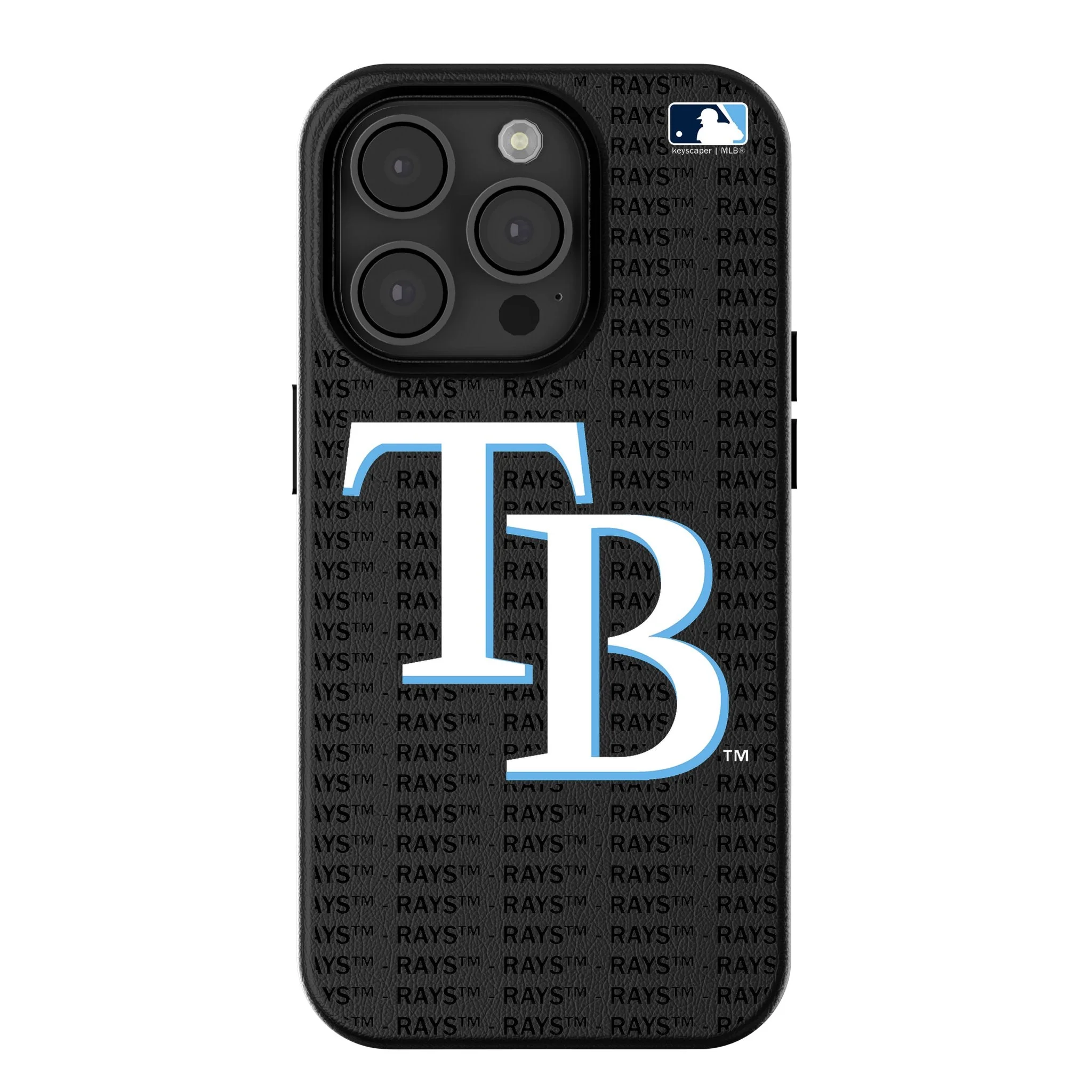 Tampa Bay Rays Text Backdrop MagSafe Compatible Phone Case for Apple iPhone