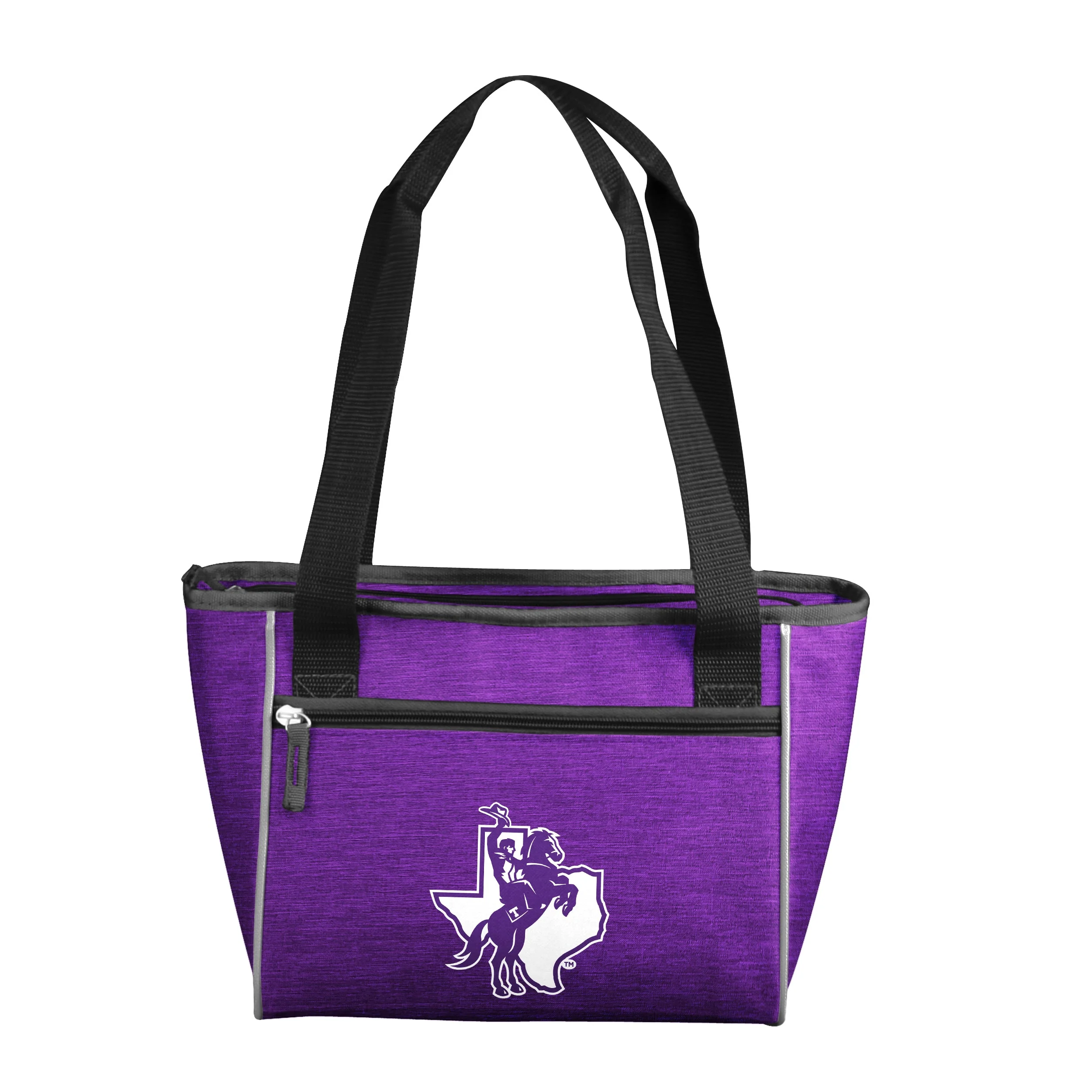Tarleton Sttate Texans Crosshatch 16 Can Cooler Tote - Image 2