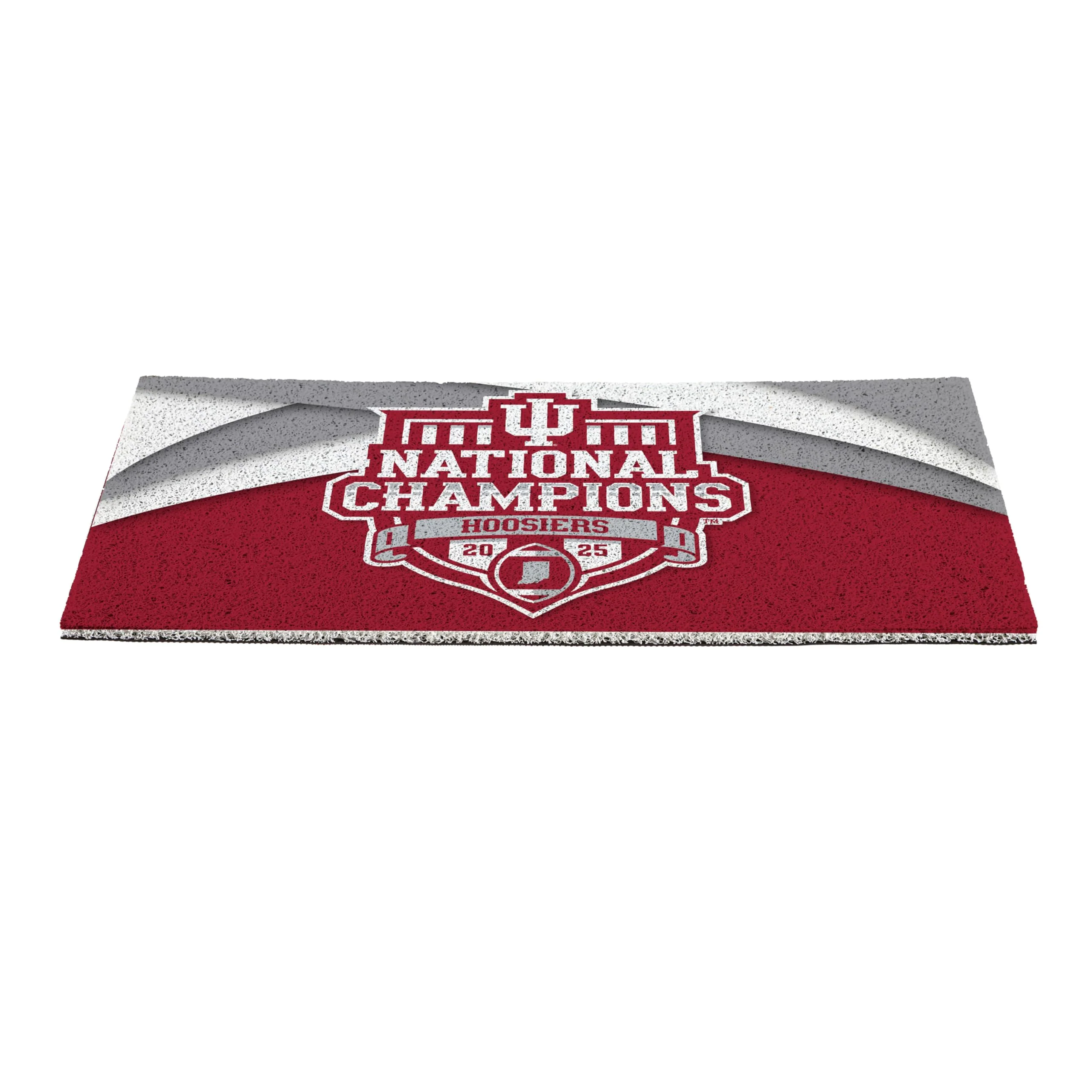 Team Sports America NCAA Indiana University Doormat, CFP National Champions 2025-26, 28x16 inches, Non-Slip Backing Turf Mat, Indoor and Outdoor Entrance Welcome Mats - Image 3
