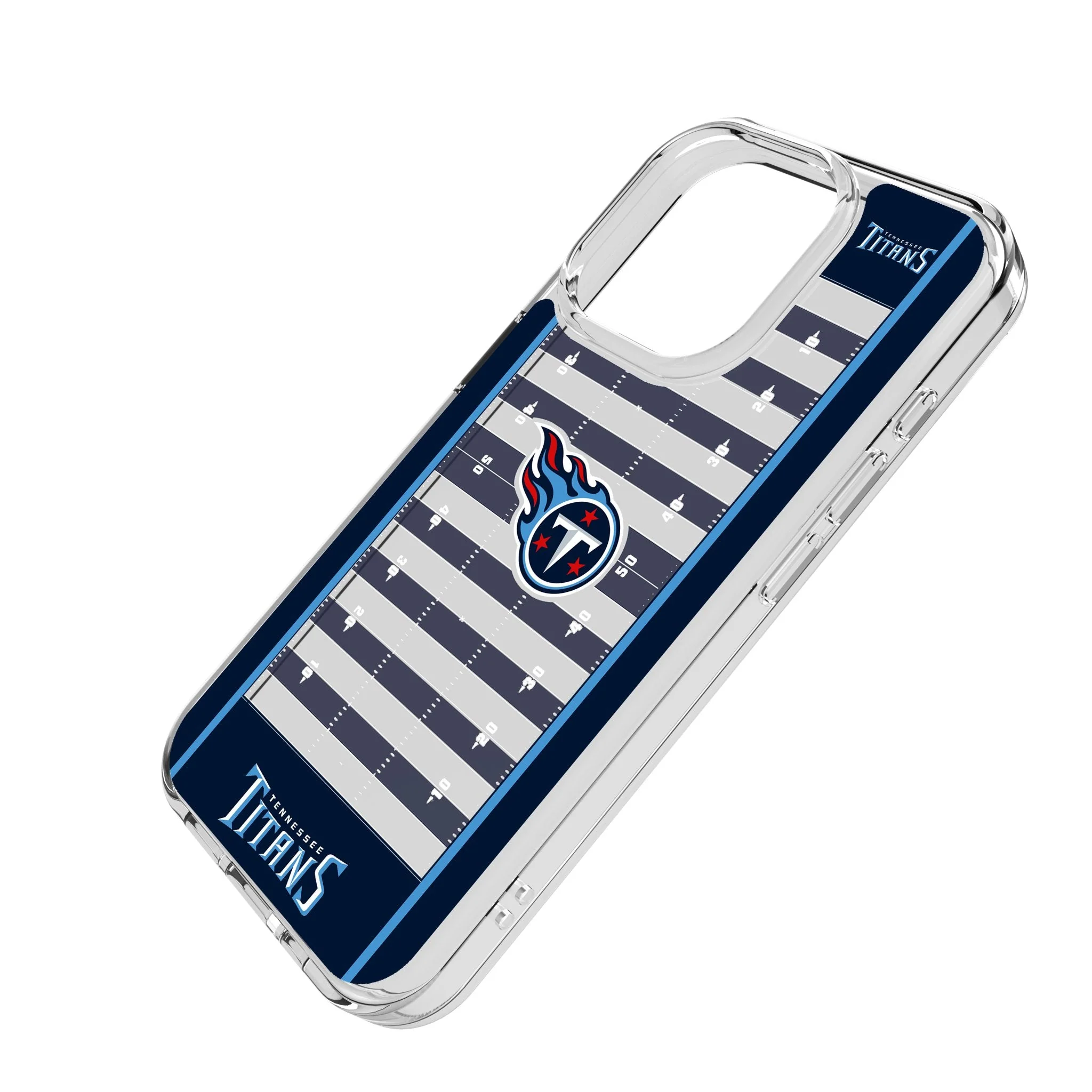 Tennessee Titans Field Clear Phone Case for Apple iPhone - Image 2