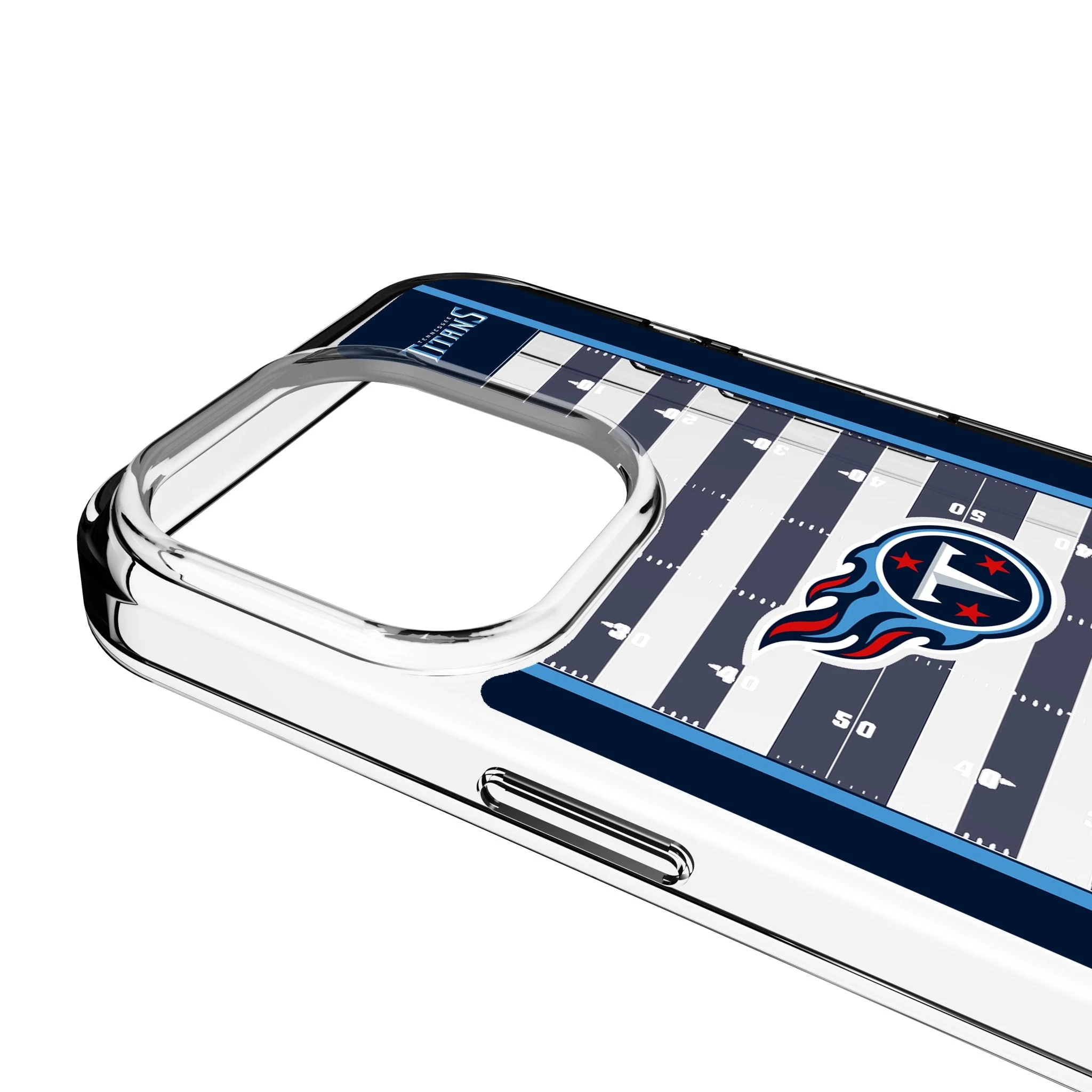 Tennessee Titans Field Clear Phone Case for Apple iPhone - Image 3