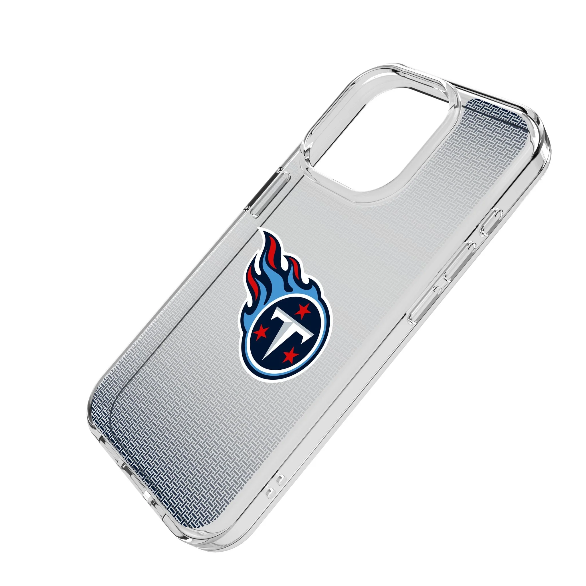 Tennessee Titans Linen Clear Phone Case for Apple iPhone - Image 2