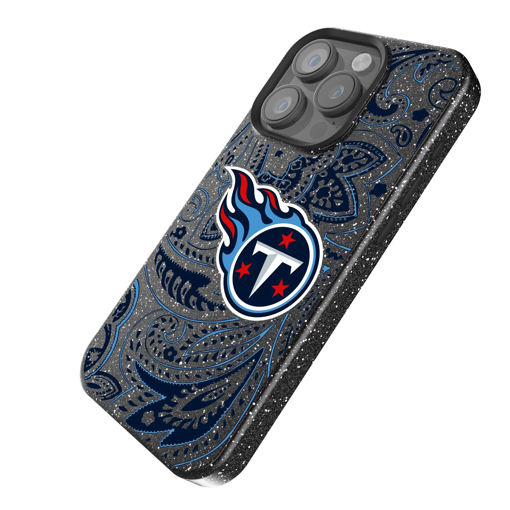 Tennessee Titans Paisley Bling Phone Case - Image 2