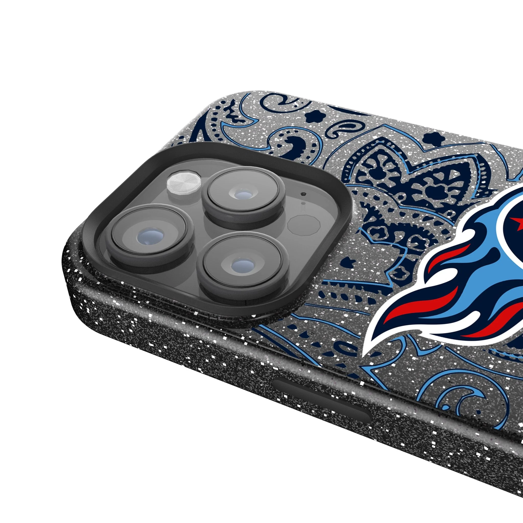 Tennessee Titans Paisley Bling Phone Case - Image 4