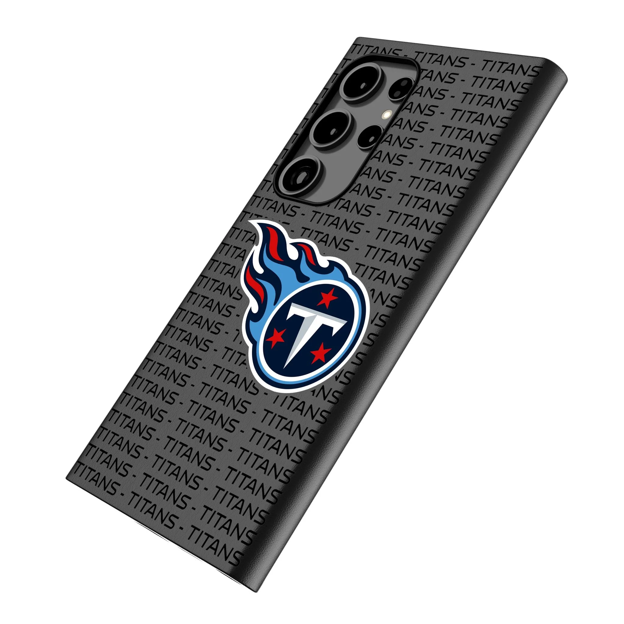 Tennessee Titans Text Backdrop MagSafe Compatible Phone Case for Samsung Galaxy - Image 2