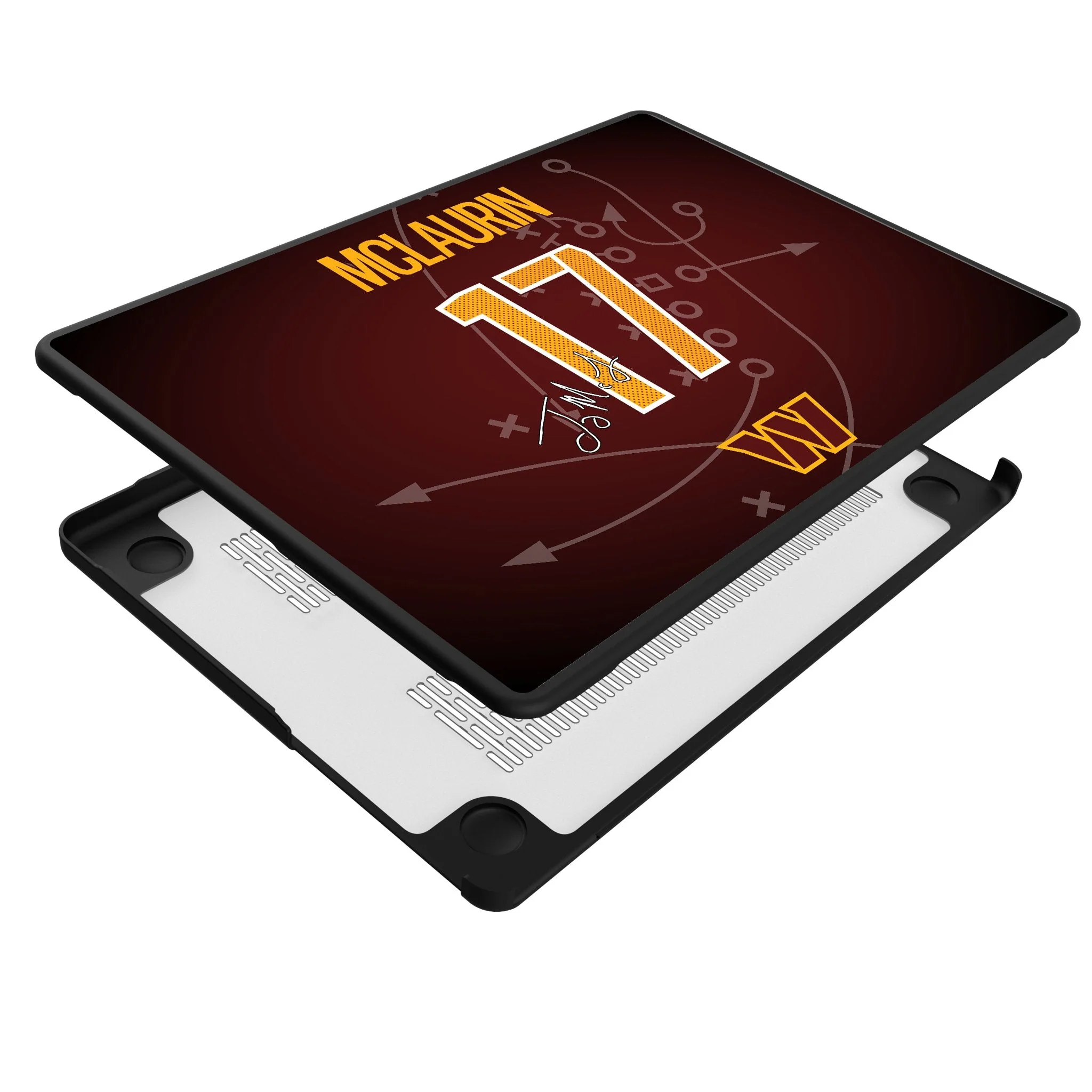 Terry McLaurin Washington Commanders 17 Game Tactic Laptop Case for Apple MacBook - Image 4