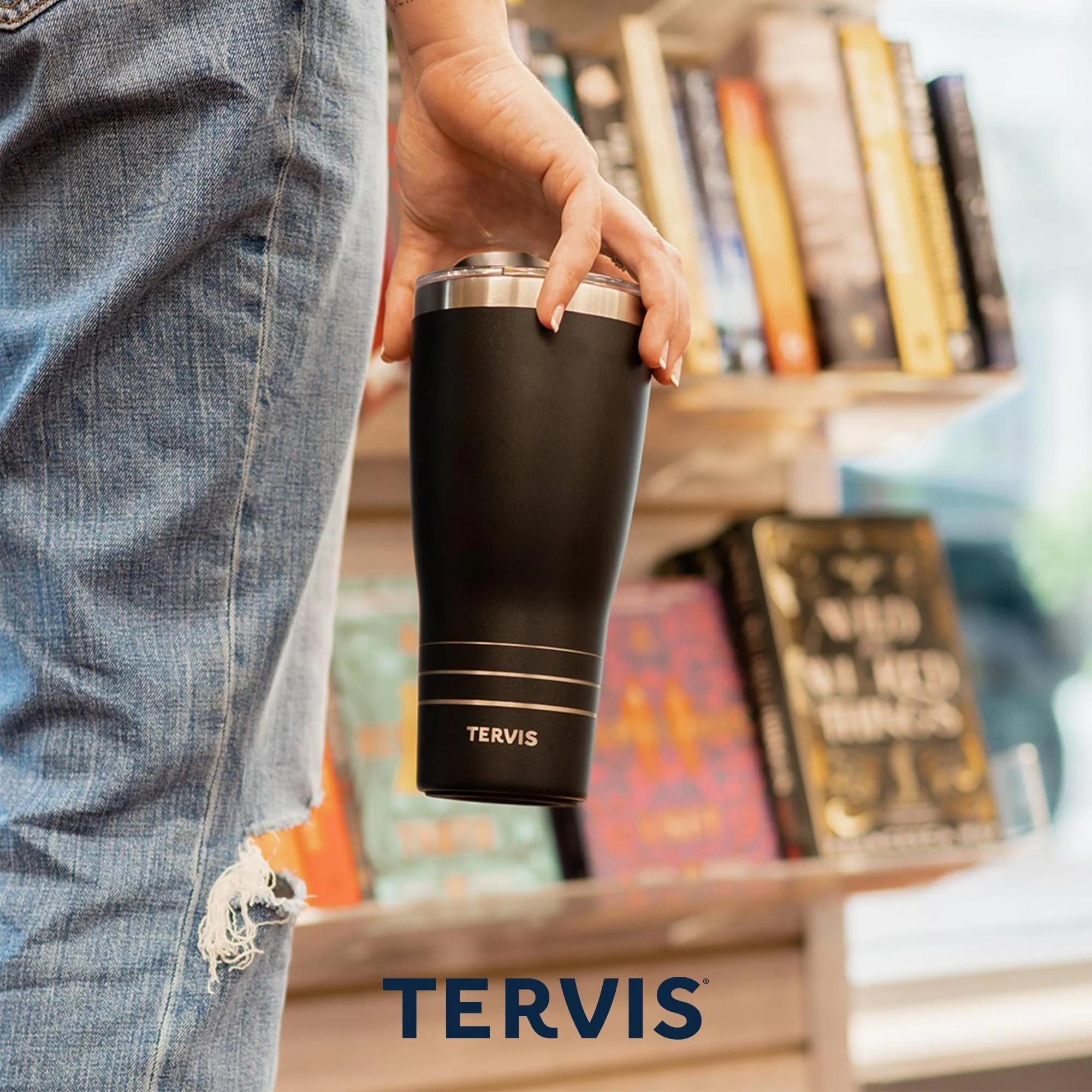 Tervis Traveler NFL® Seattle Seahawks - Super Bowl LX Champions Made in USA Double Walled Insulated Tumbler Travel Cup Keeps Drinks Cold & Hot, - Image 4