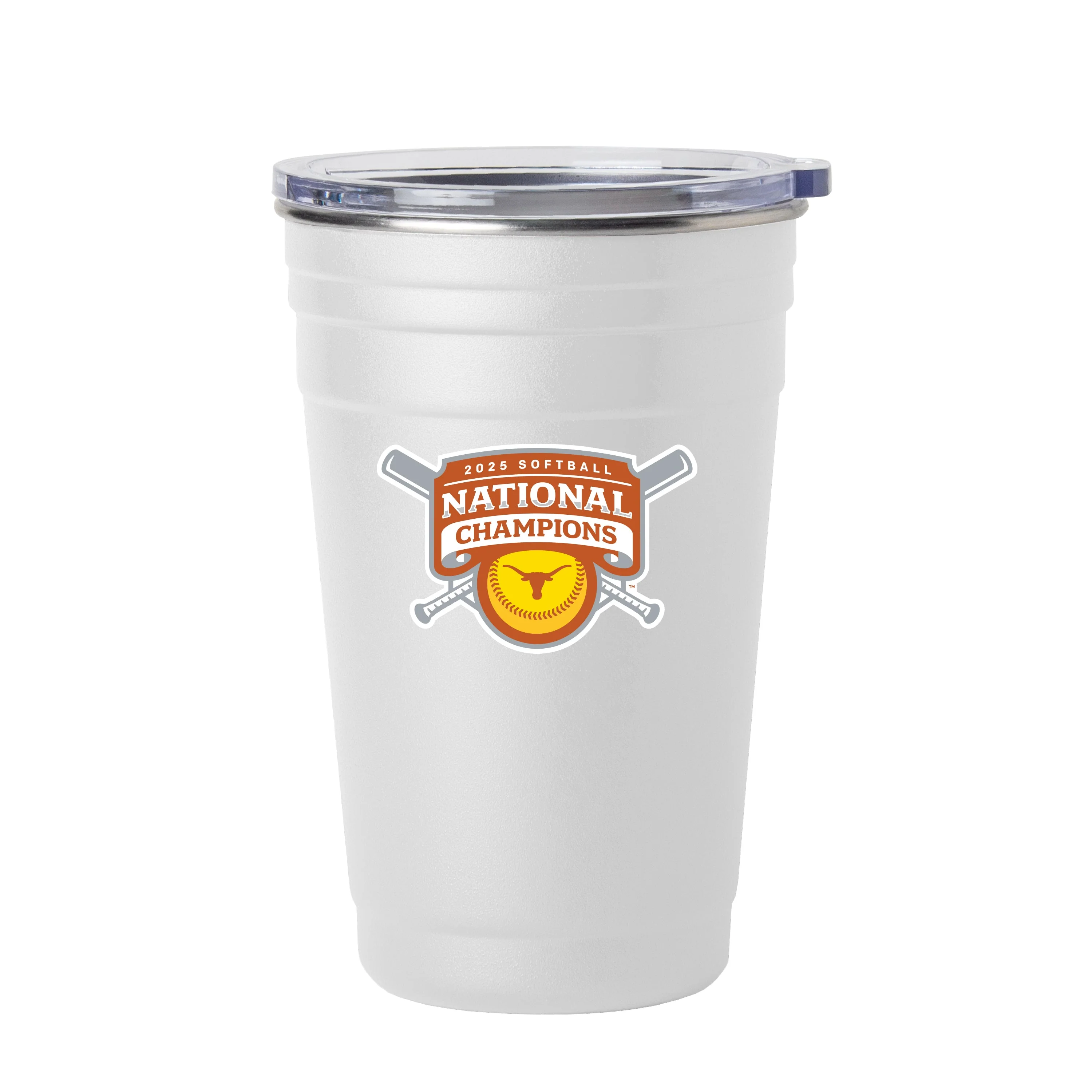 Texas 2025 Softball Champions 22oz Stainless Cup