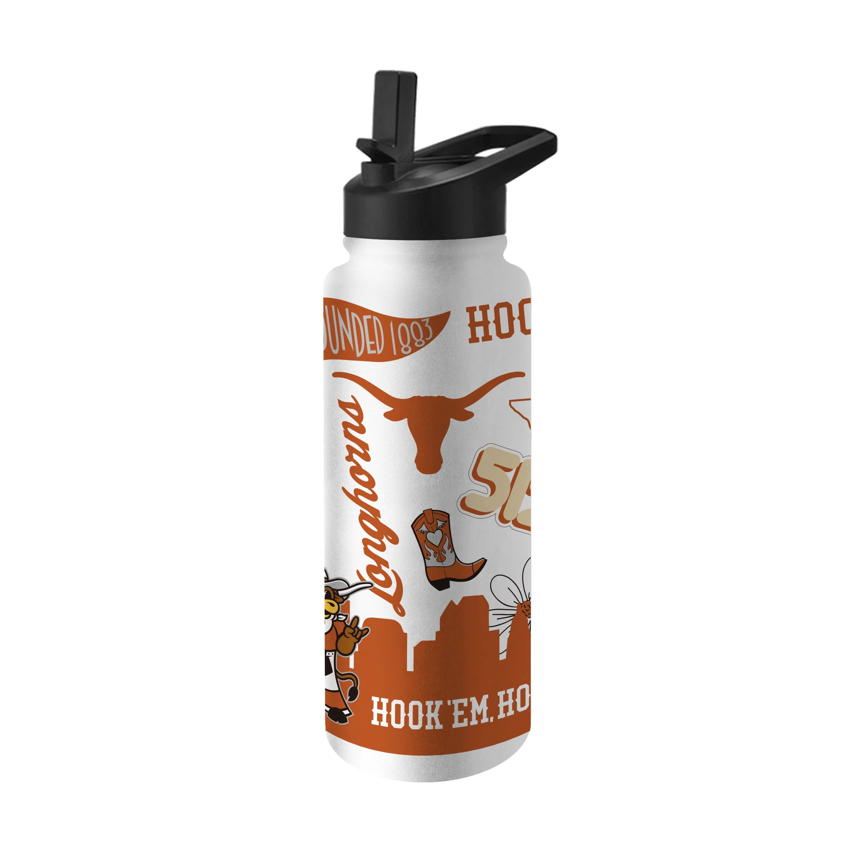 Texas 34oz Native Quencher Bottle