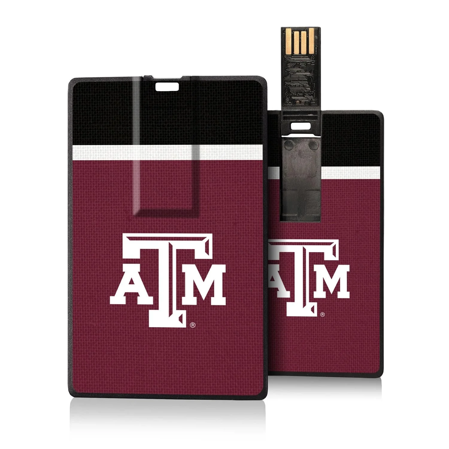 Texas A&M Aggies Stripe Credit Card USB Drive 32GB