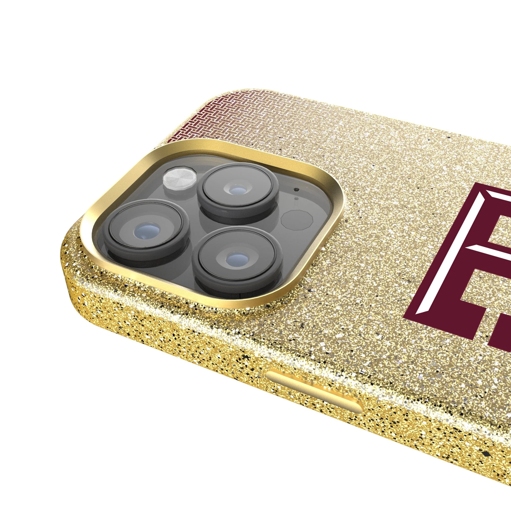 Texas A&M University Aggies Linen Bling Phone Case for Apple iPhone - Image 4