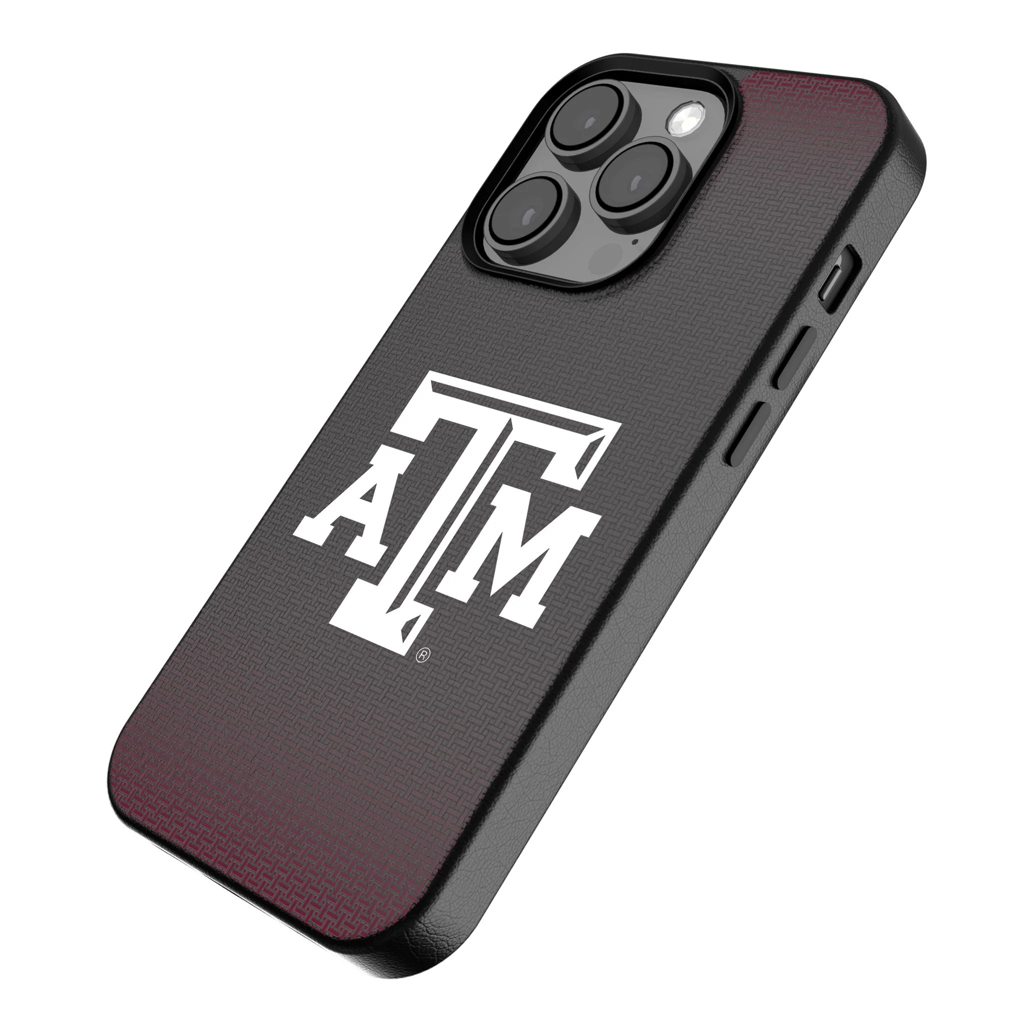 Texas A&M University Aggies Linen MagSafe Compatible Phone Case for Apple iPhone - Image 2