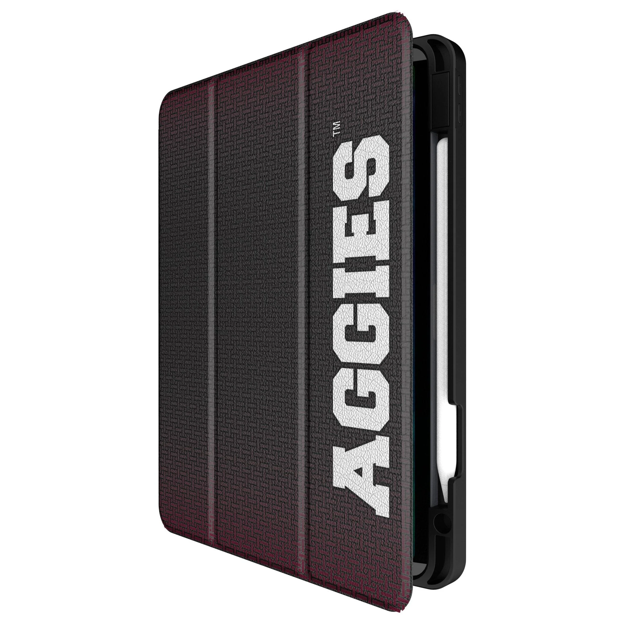 Texas A&M University Aggies Linen Tablet Case for Apple iPad - Image 2