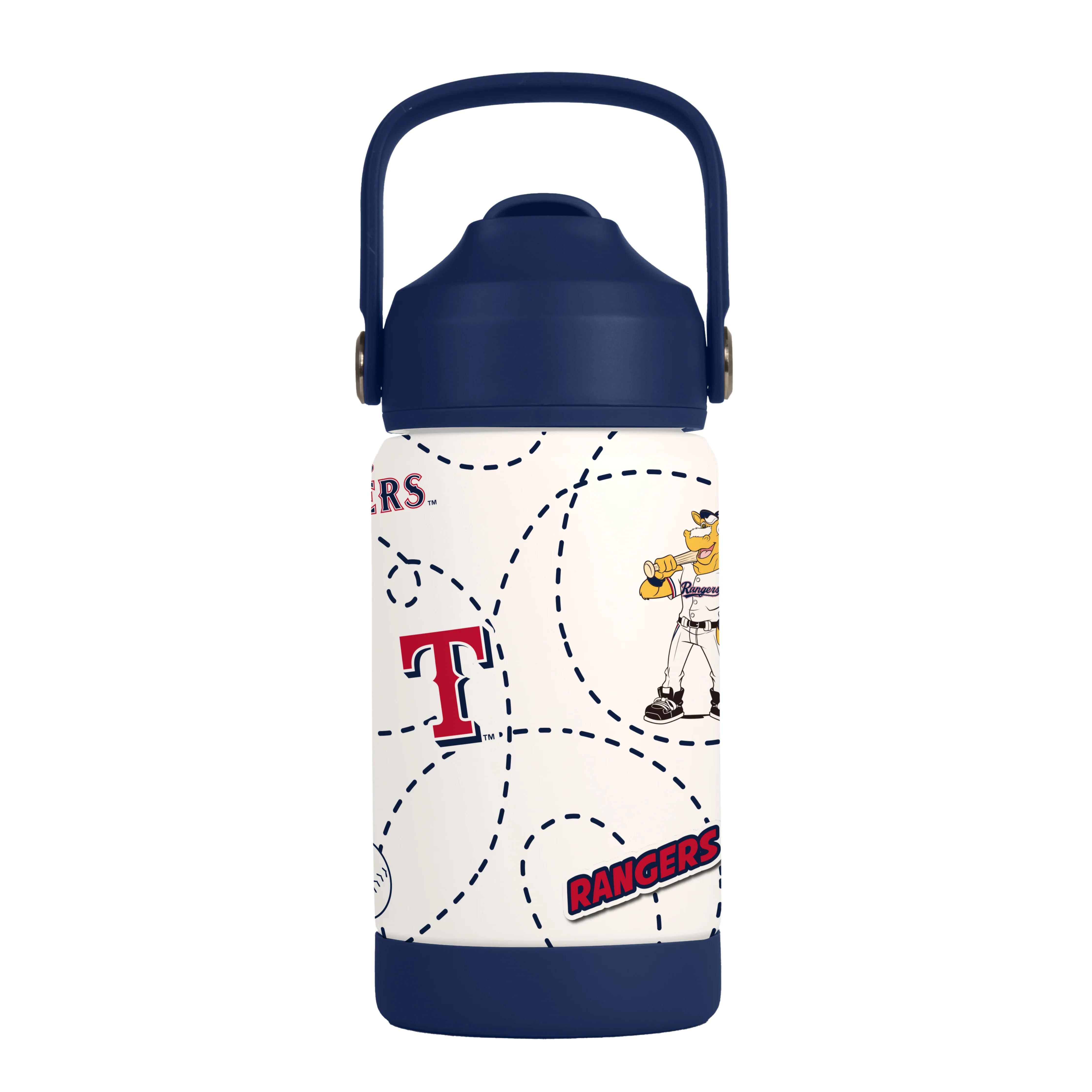 Texas Rangers 12oz Mascot SS Kids Bottle - Image 3