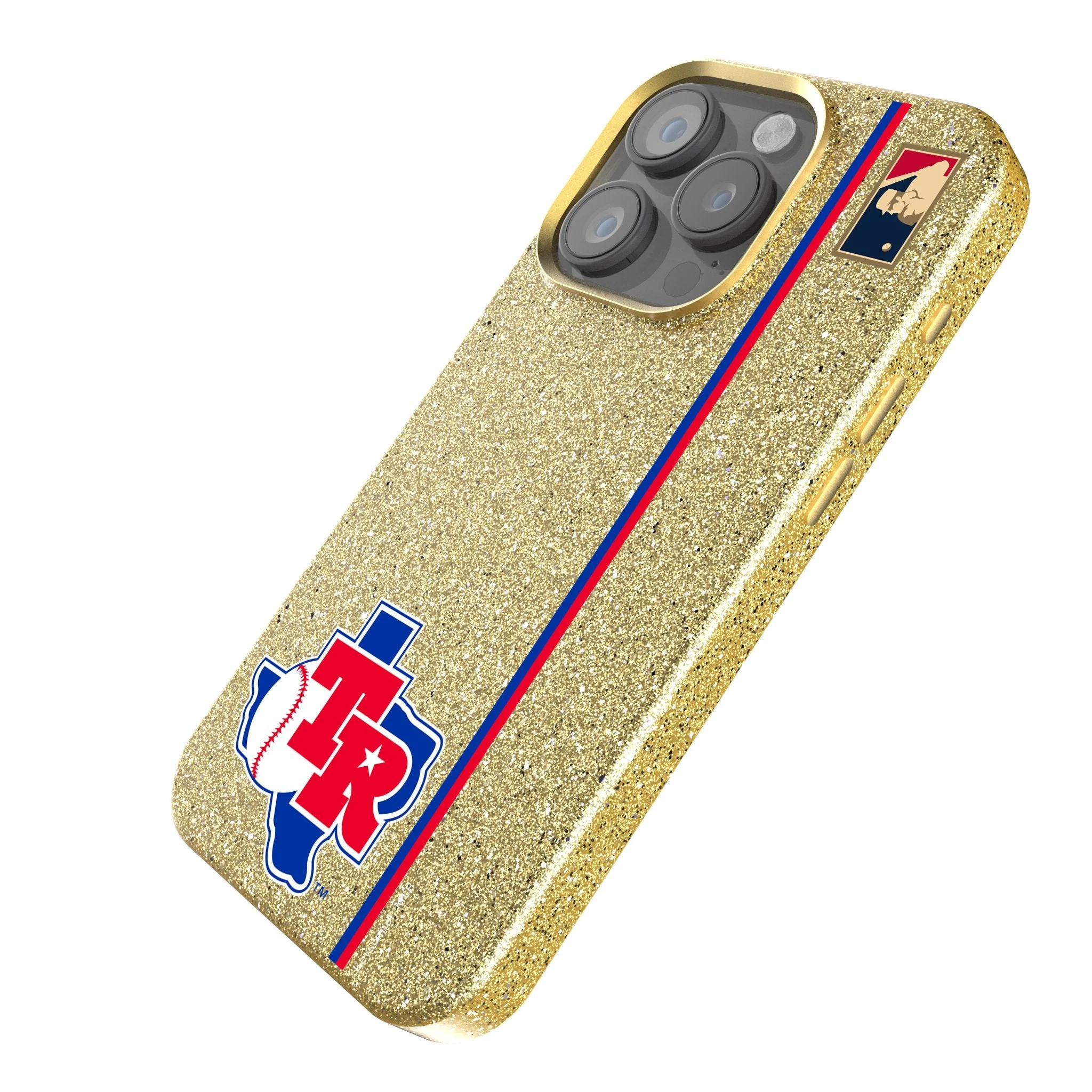Texas Rangers 1981-1983 - Cooperstown Collection Sidebar Bling Phone Case - Image 2
