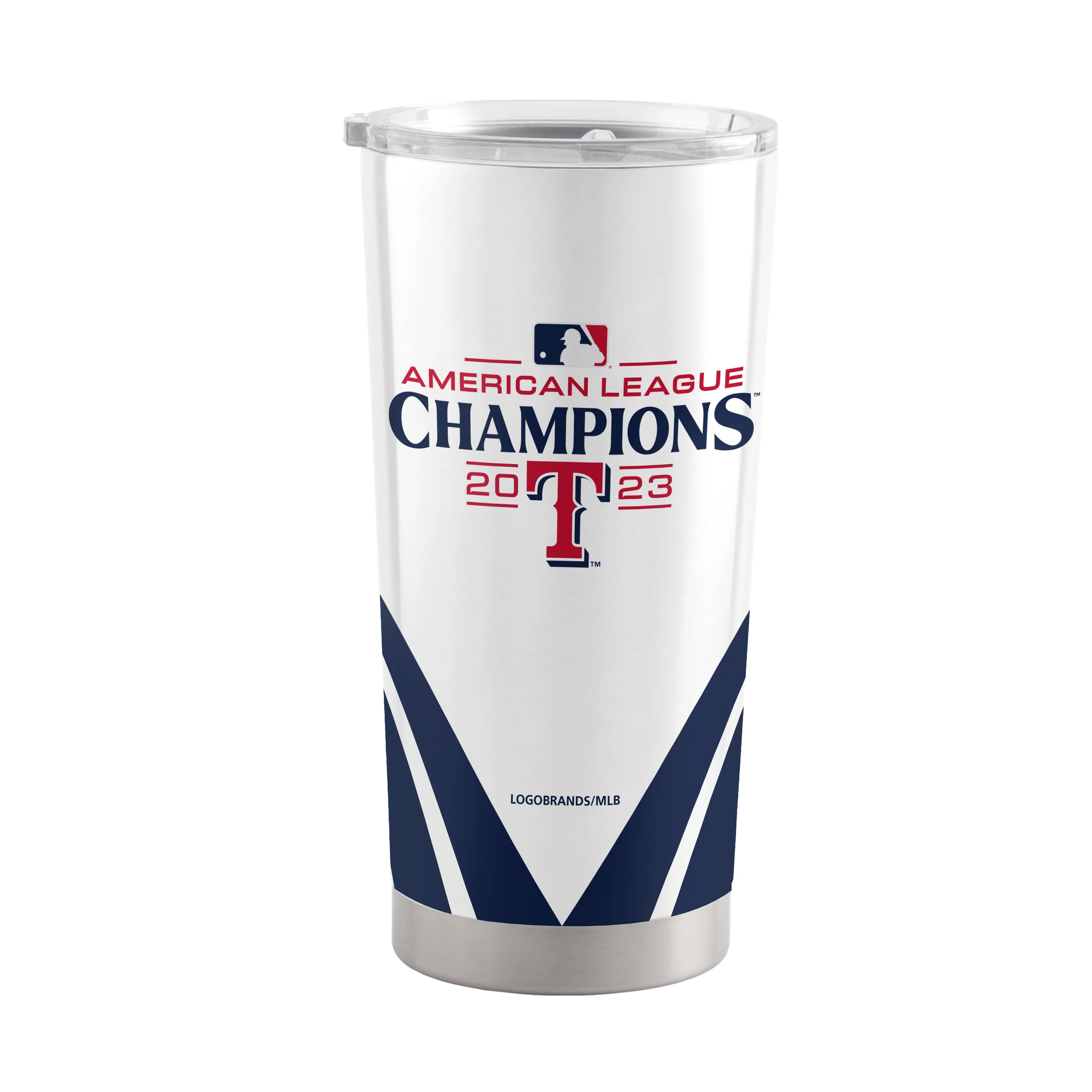 Texas Rangers 20oz 2023 AL Champions Stainless Tumbler - Image 2