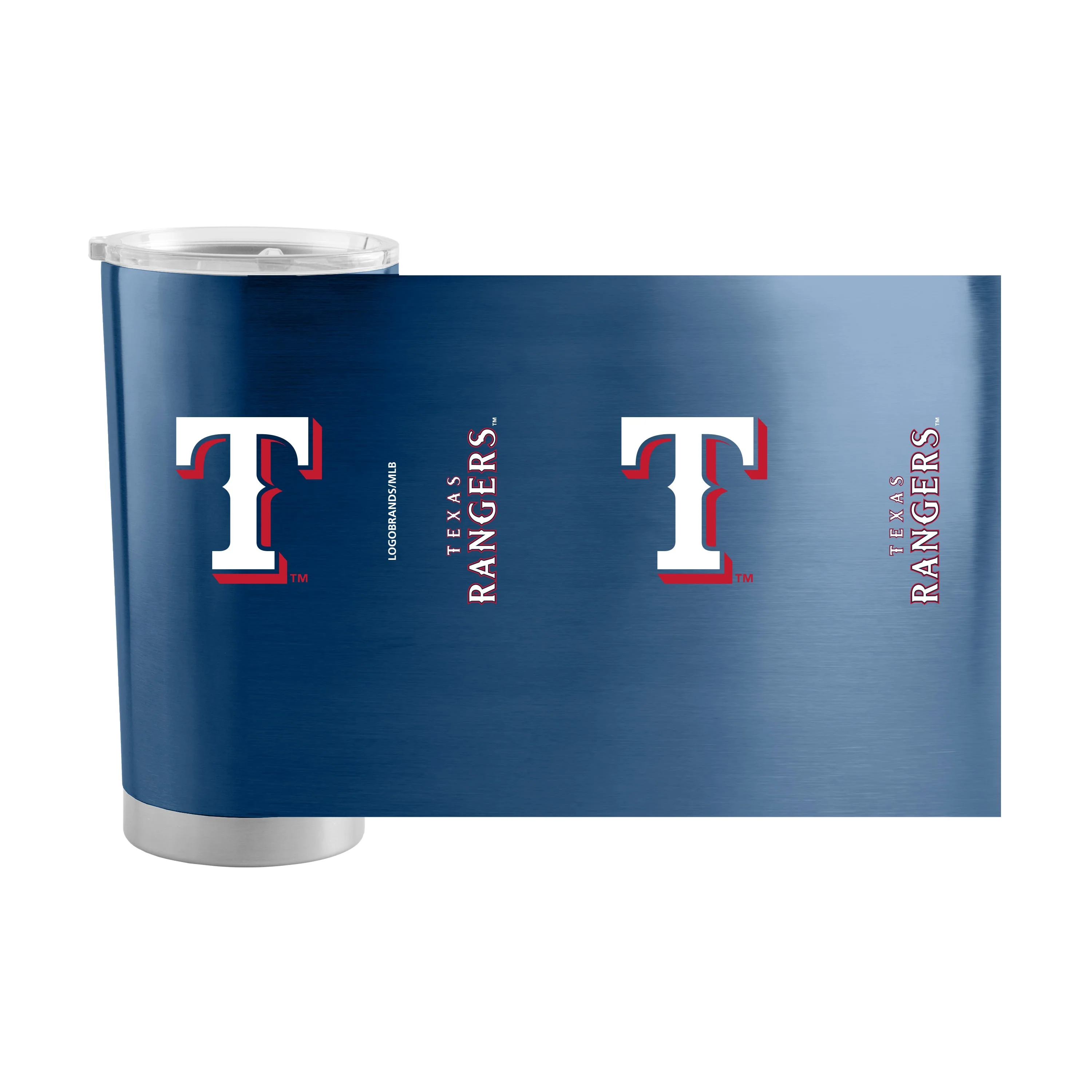 Texas Rangers 20oz Gameday Stainless Tumbler - Image 2