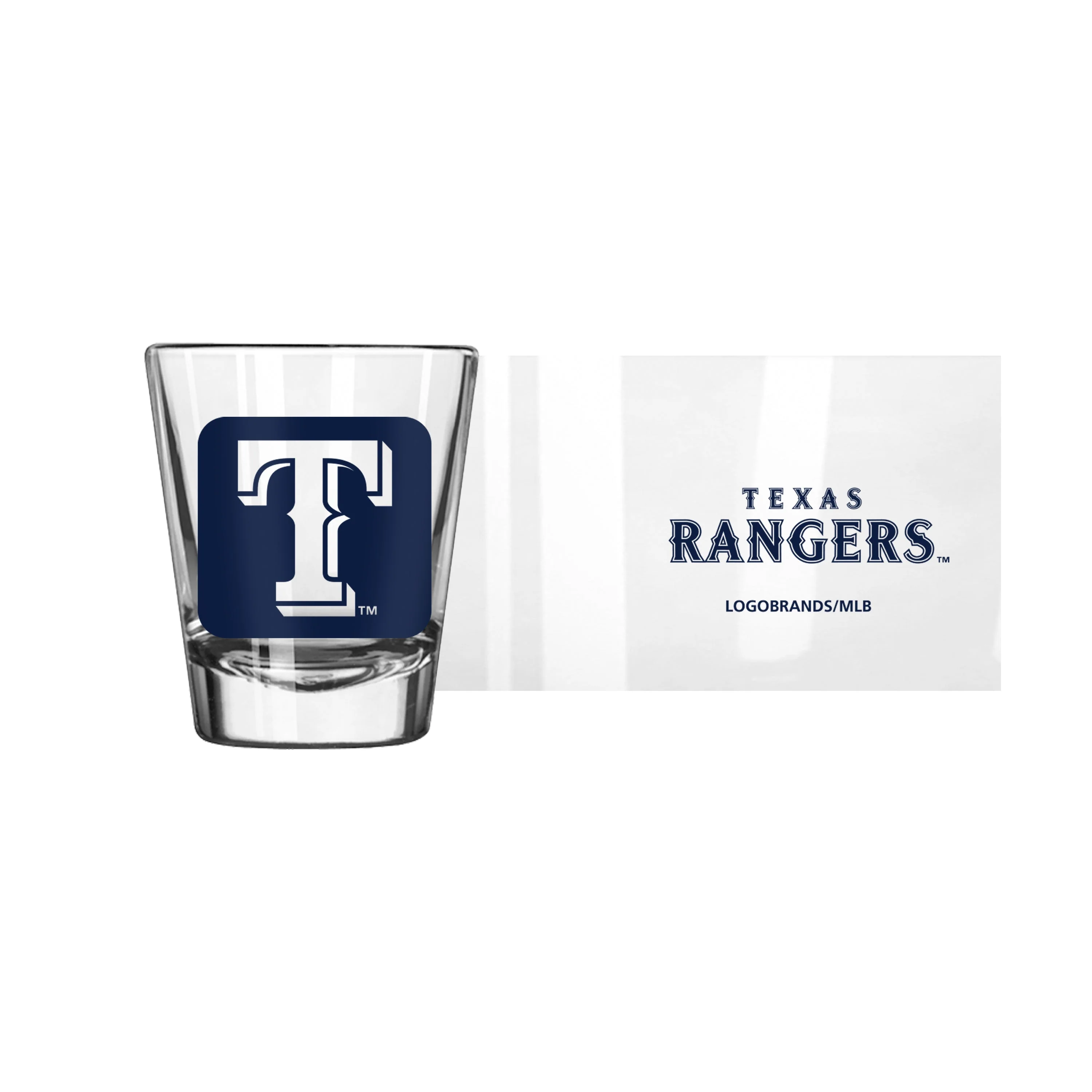 Texas Rangers 2oz Cube Shot Glass - Image 2