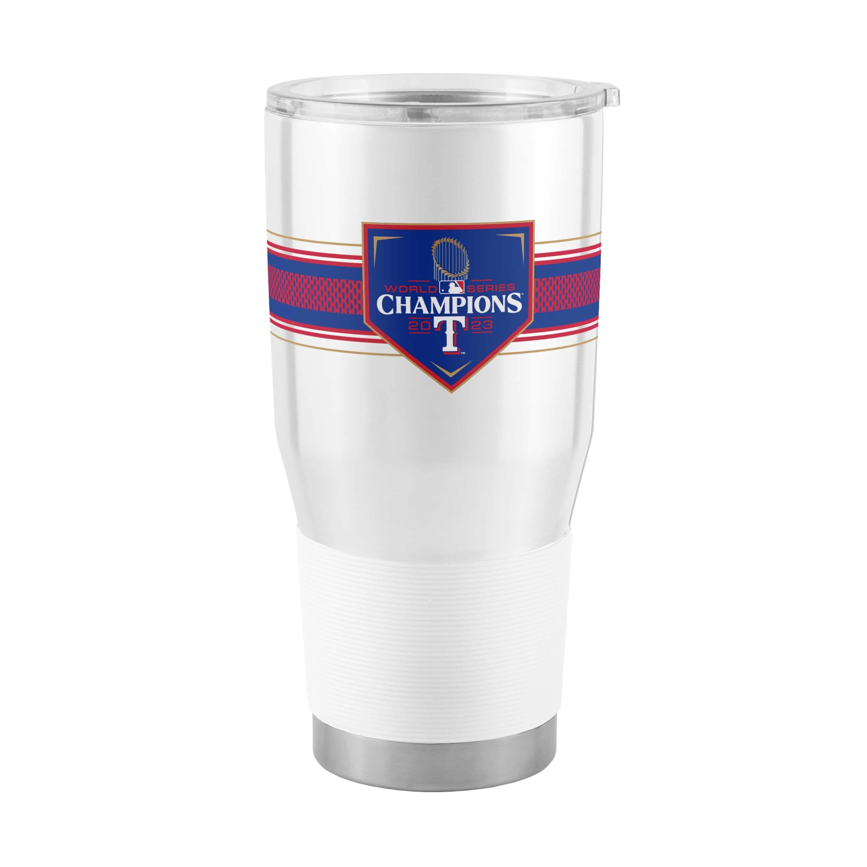 Texas Rangers 30oz 2023 World Series Champions Stainless Tumbler - Image 2