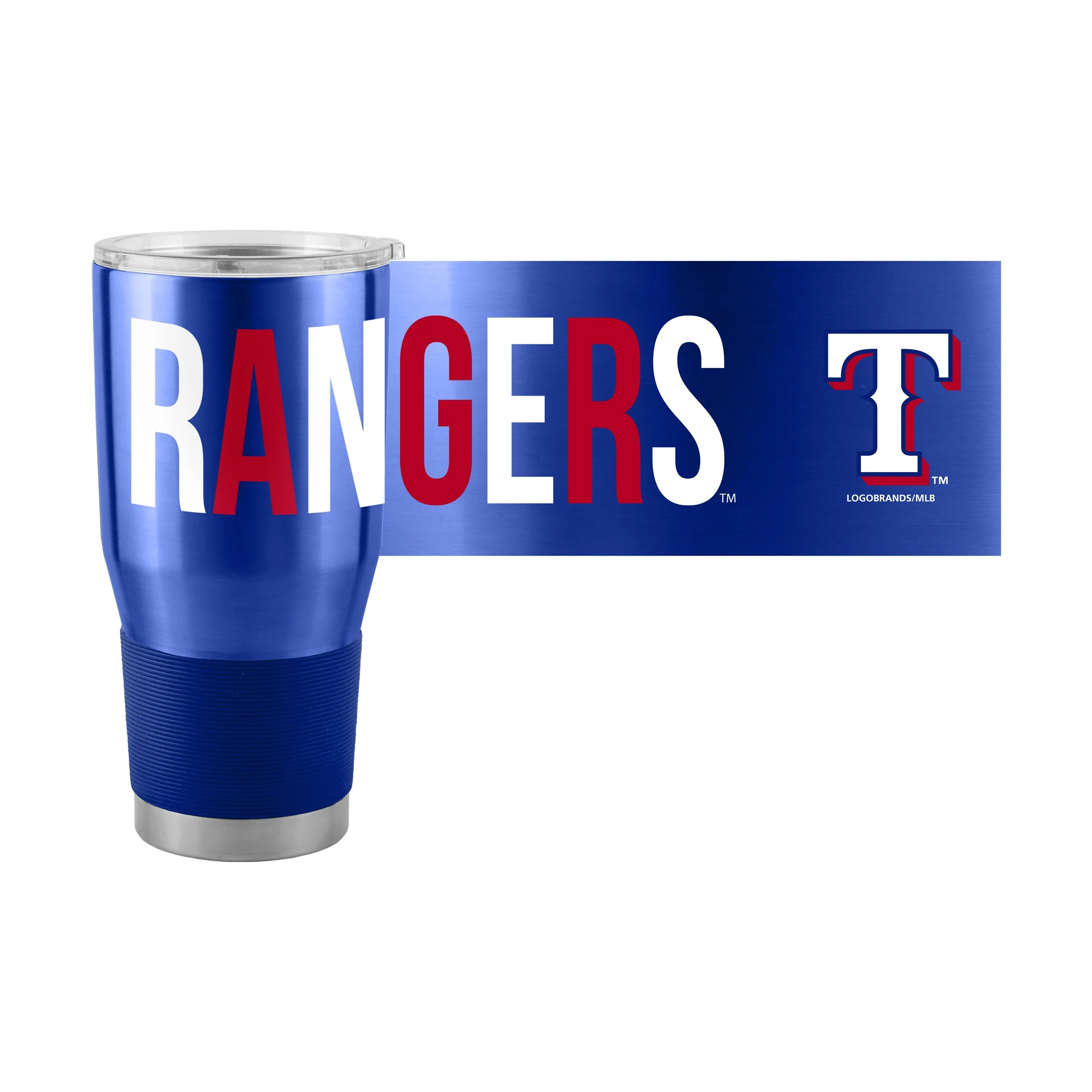 Texas Rangers 30oz Overtime Stainless Tumbler - Image 2