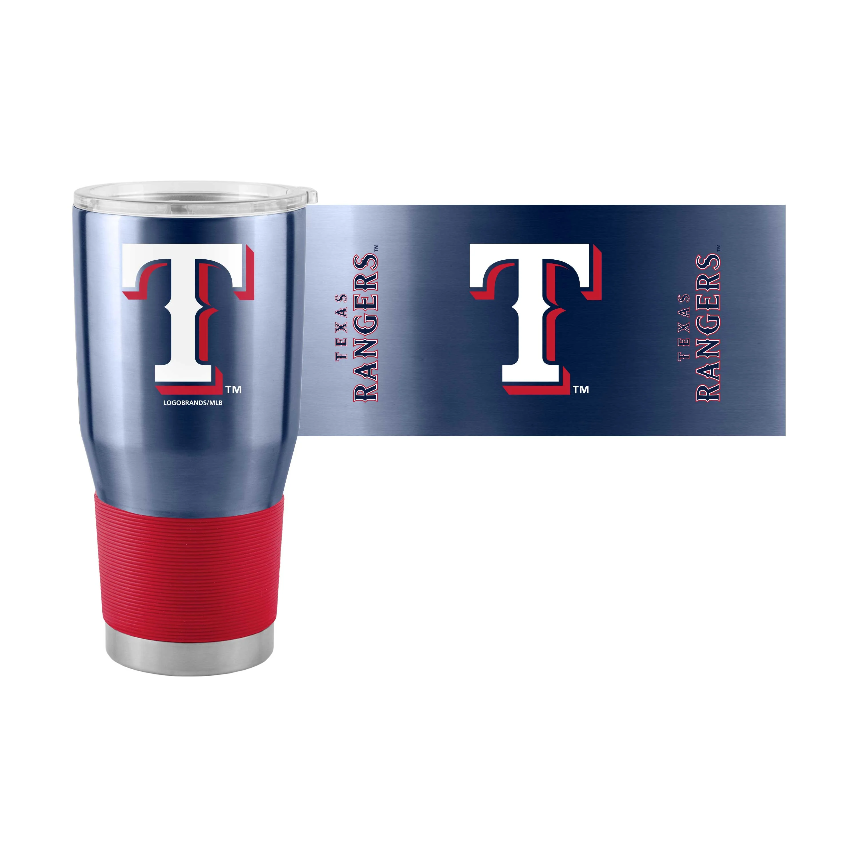 Texas Rangers Alt Sleeve 30oz Gameday Stainless Tumbler - Image 2